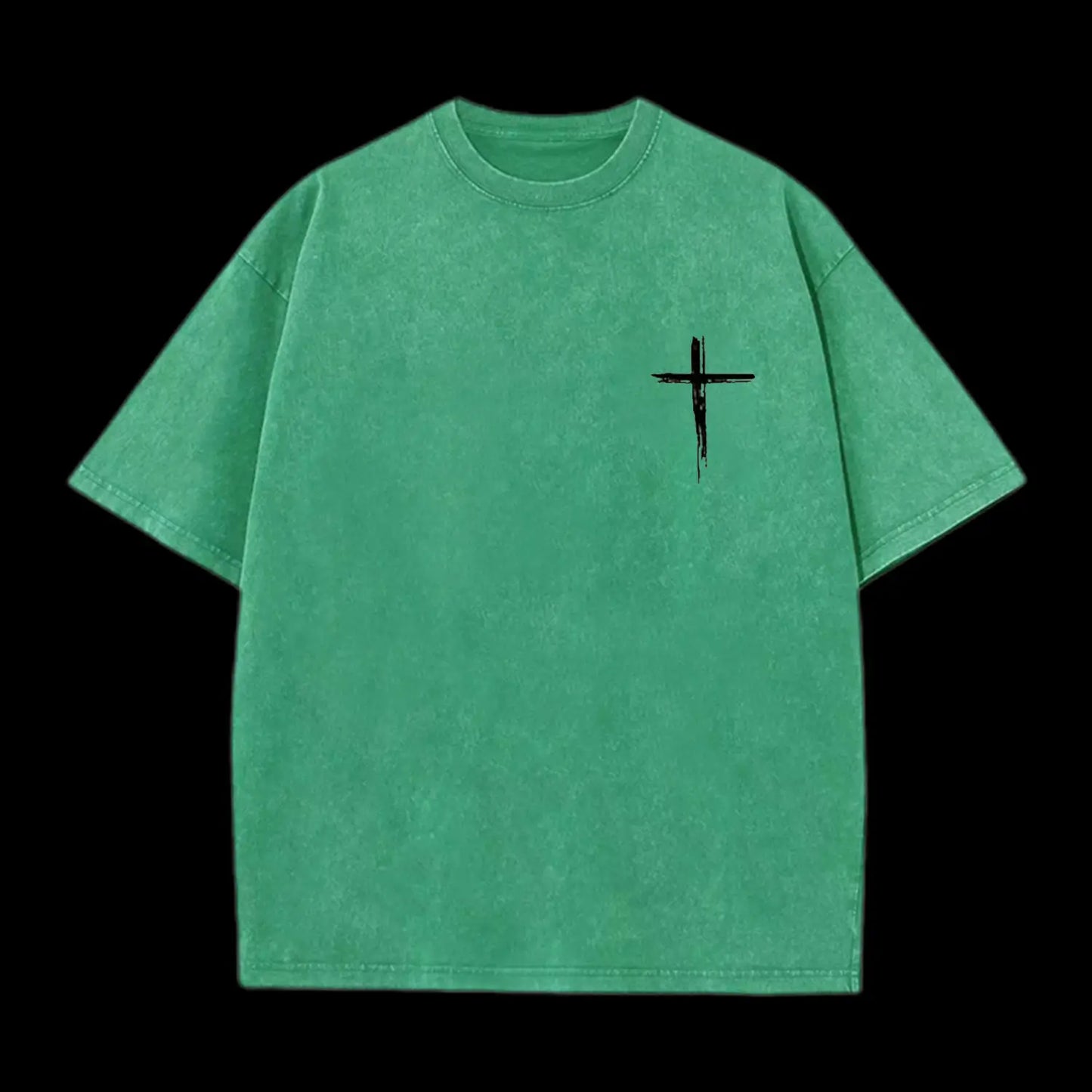 JESUS THE ULTIMATE DEADLIFTER CHRSITIAN WASHED T-SHIRT