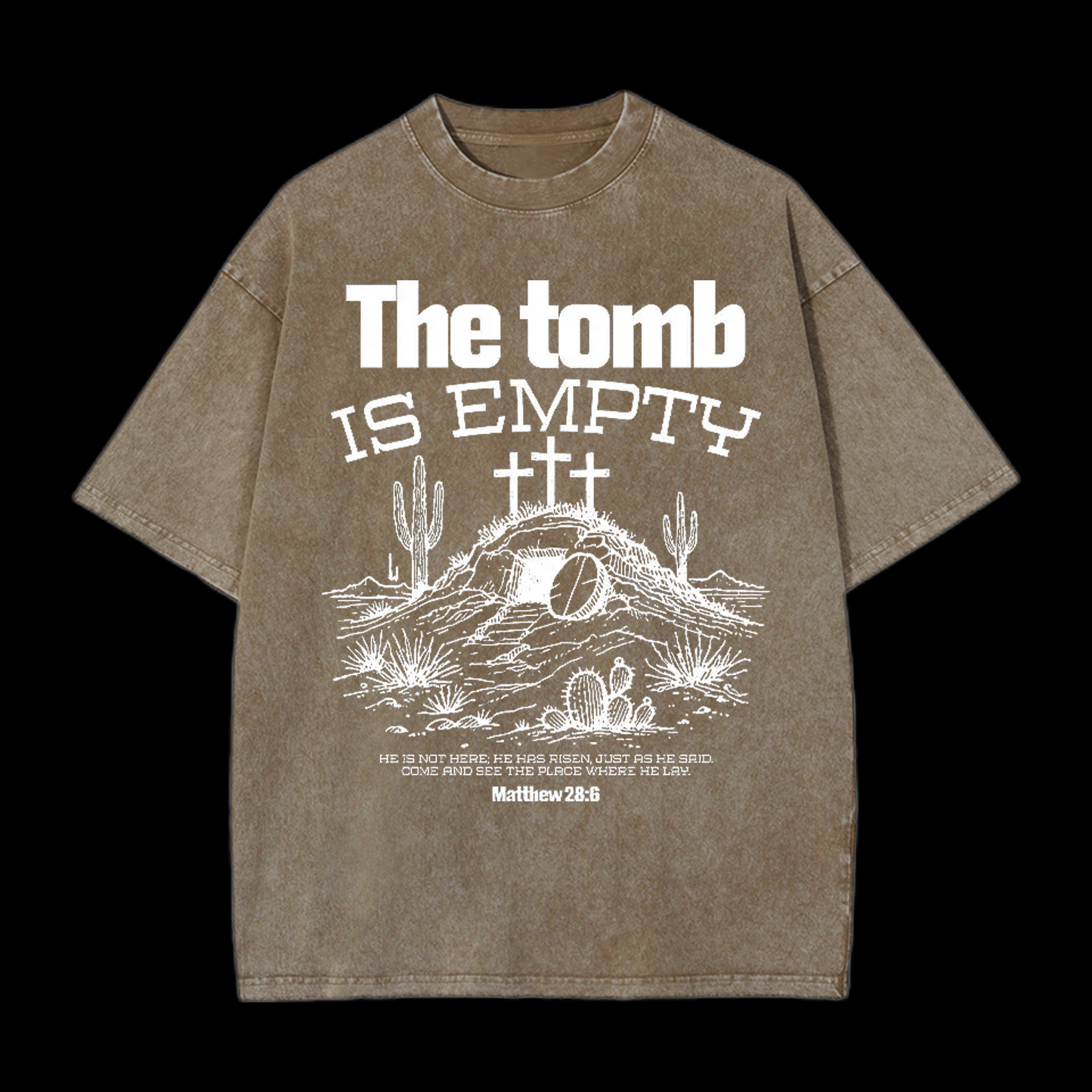 The Tomb Is Empty Christian tee