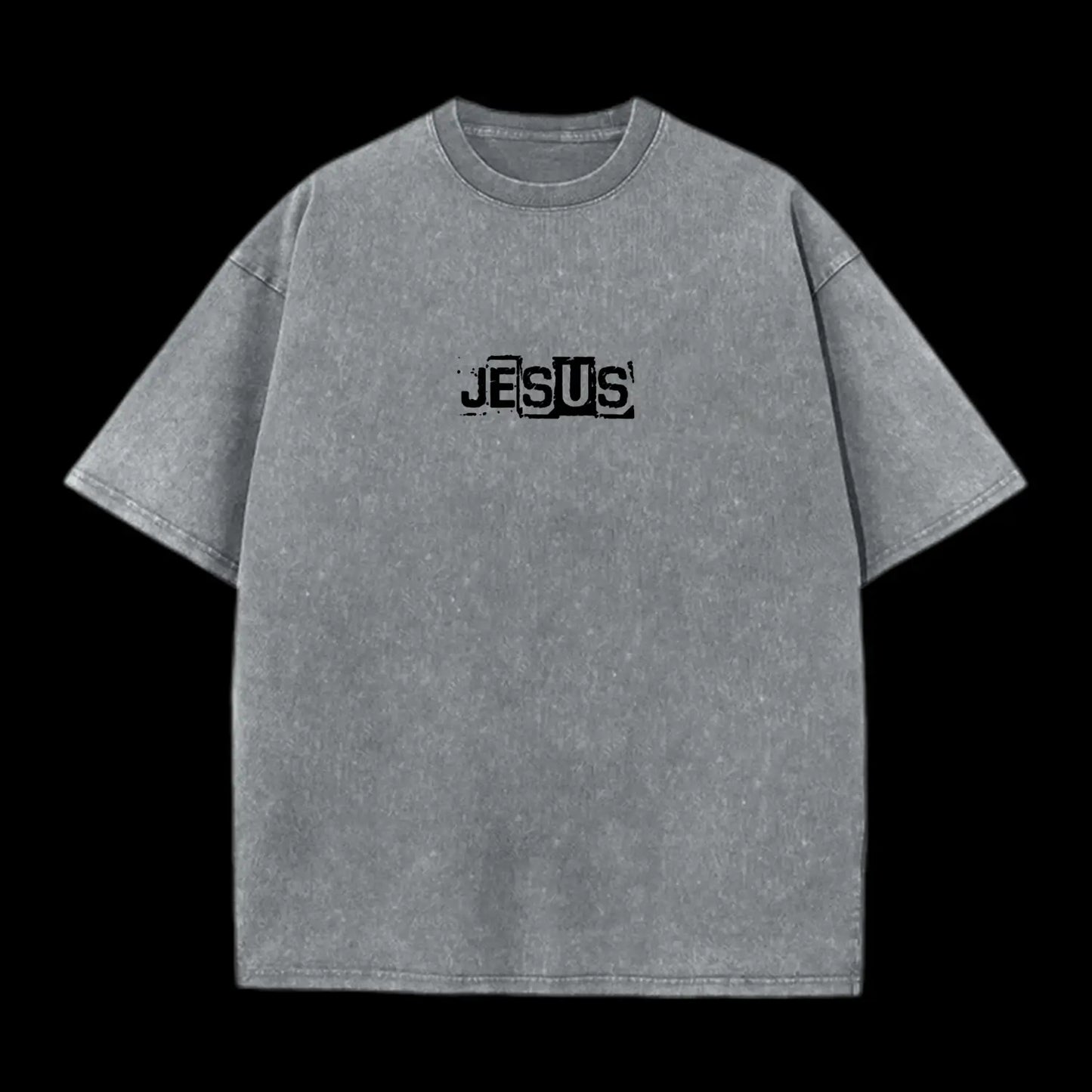 Y'all Need Jesus Print Short Sleeve T-Shirt