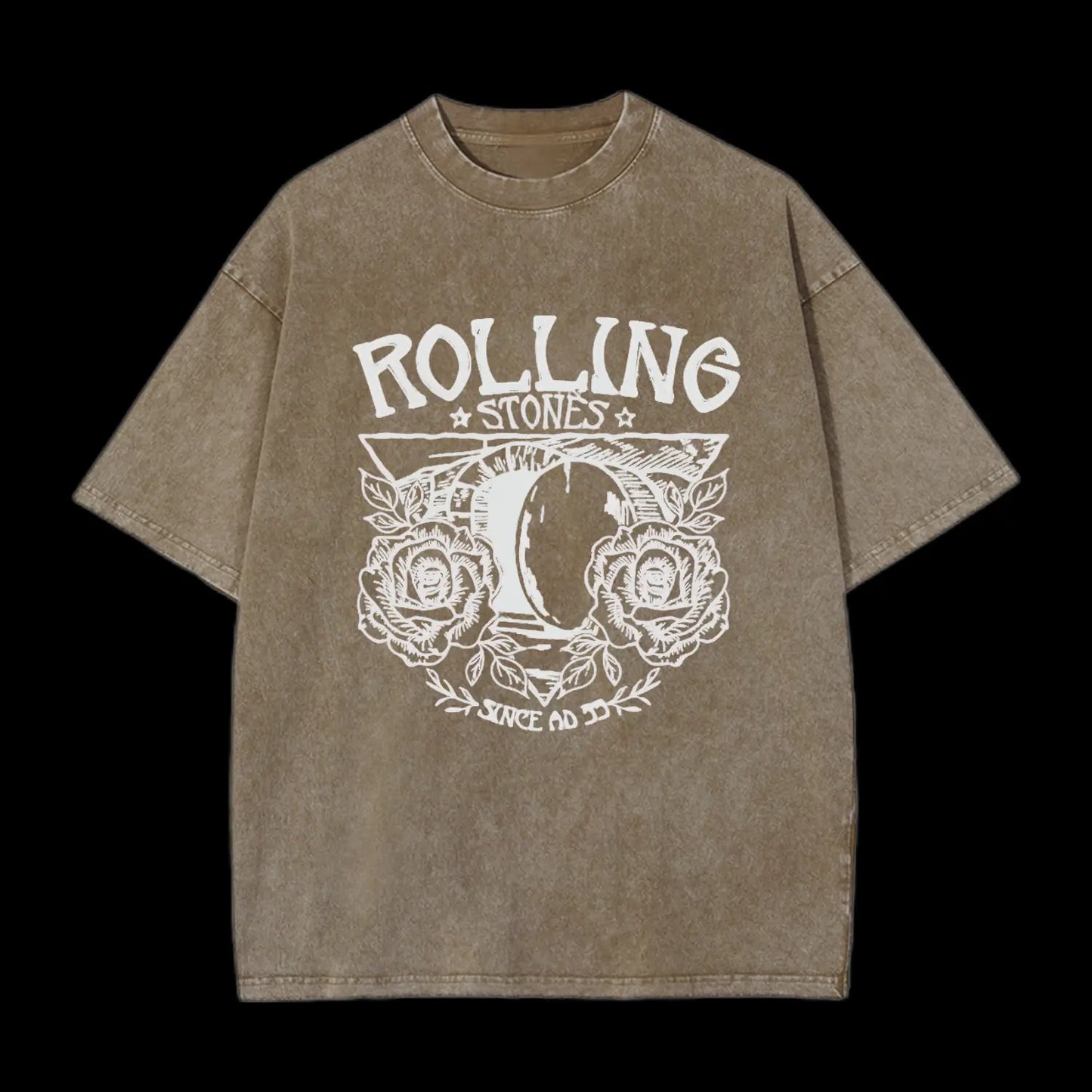 Rolling Stones Retro Christian Washed T-Shirt