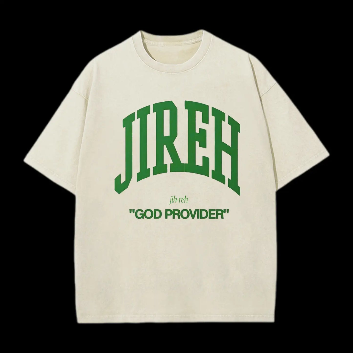 JIREH CHRISTIAN WASHED T-SHIRT