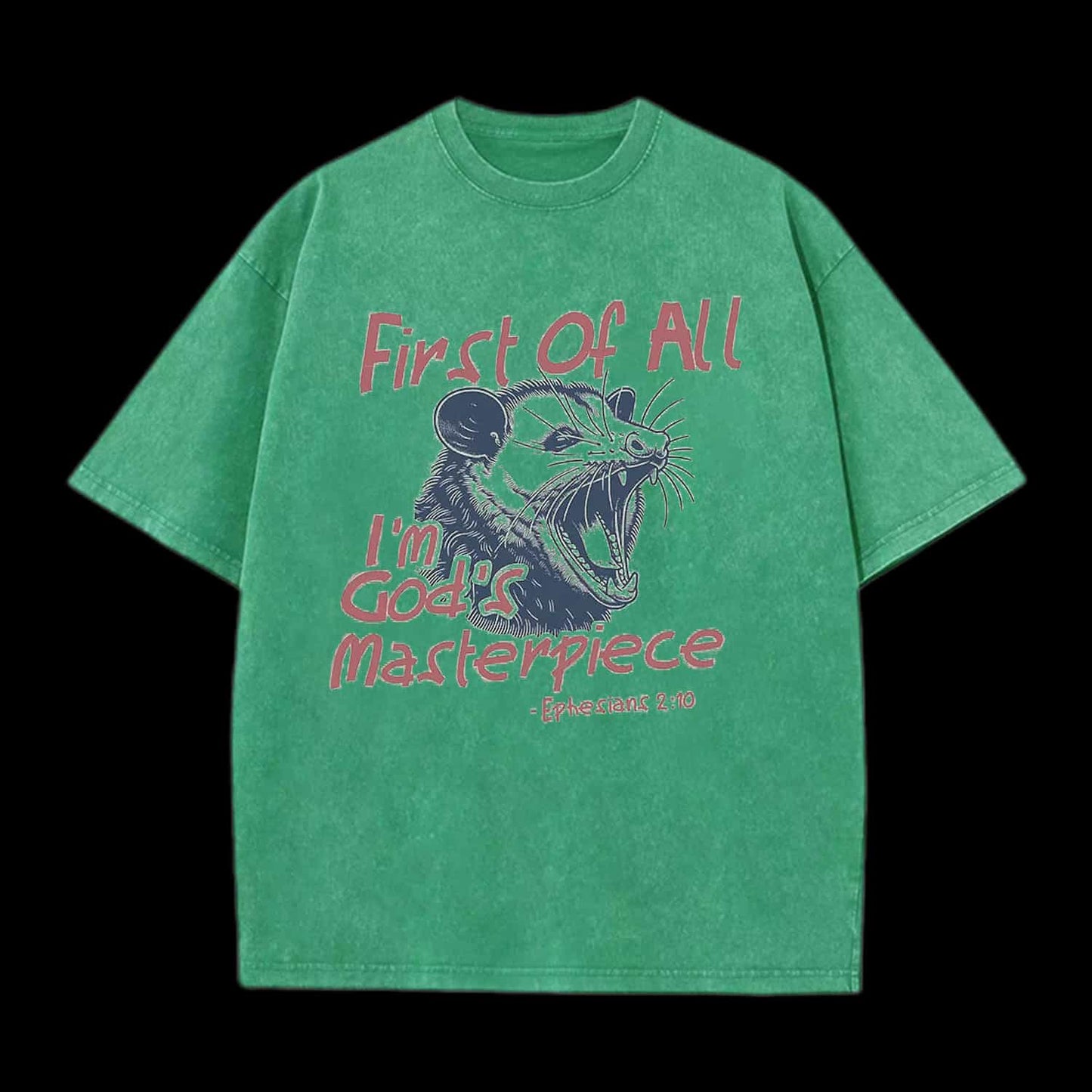 FIRST OF ALL I'M GOD'S MASTERPIECE CHRISTIAN TEE