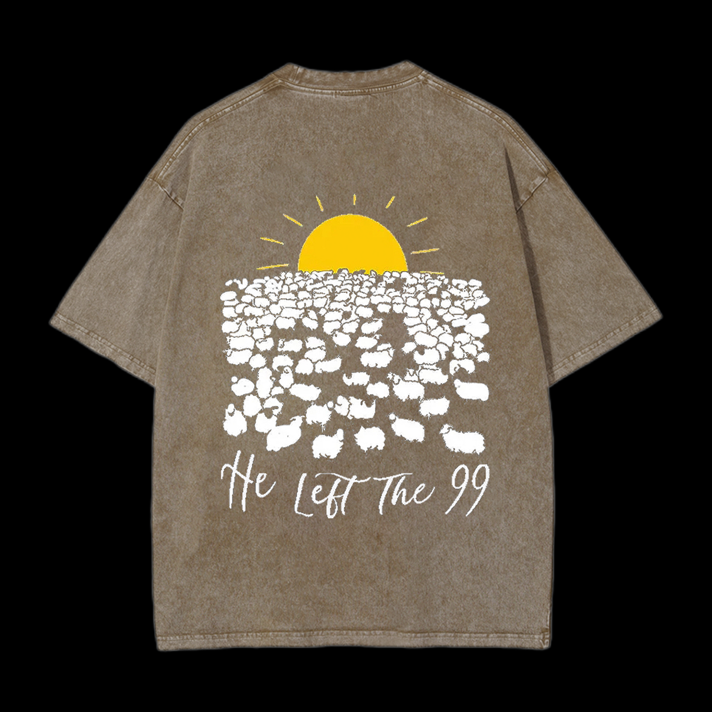 He Left The 99 Christian tee