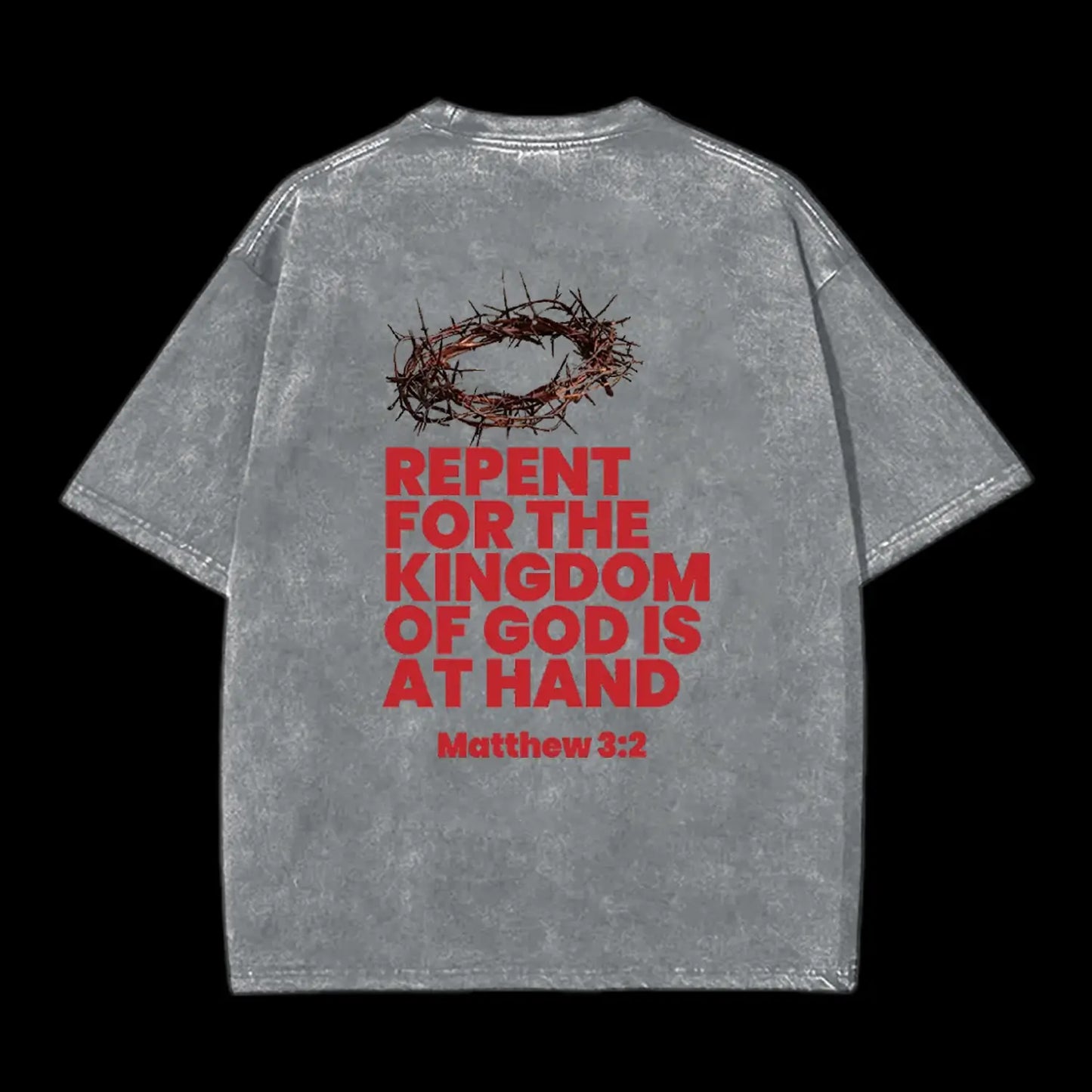 Christ Or Chaos Christian Washed T-Shirt