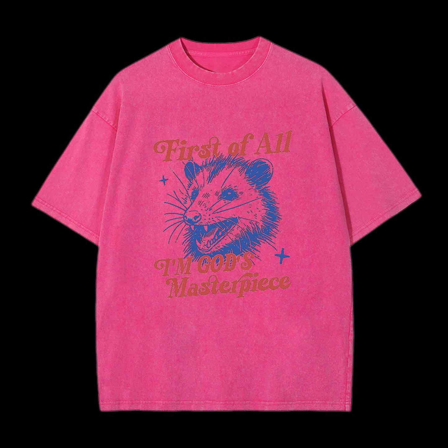 FIRST OF ALL I AM GOD MASTERPIECES CHRISTIAN TEE