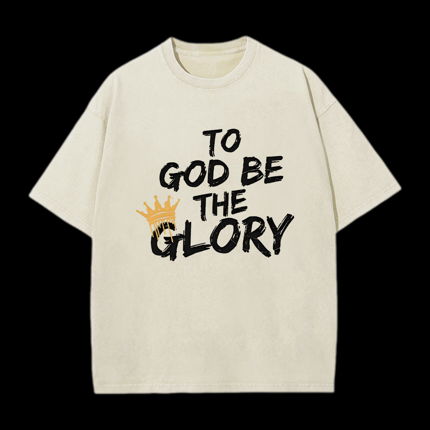 To God Be The Glory Printed Men's Tee