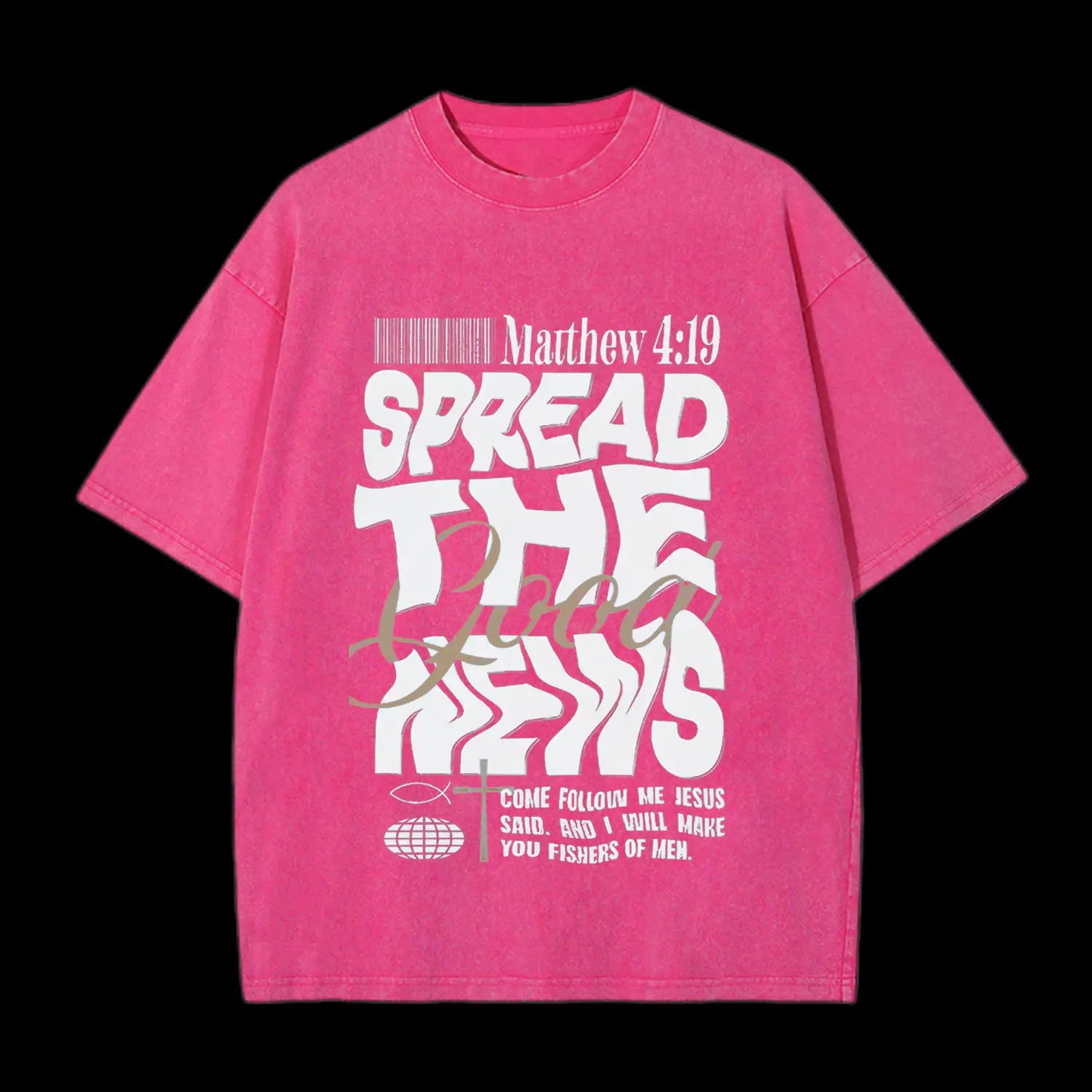 SPEREAD THE GOOD NEWS CHRISTIAN TEE