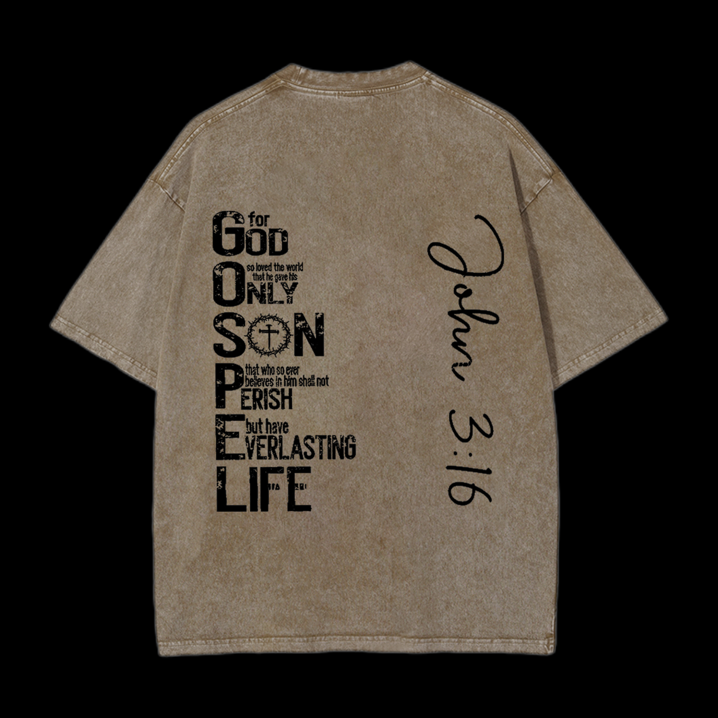 For God Only Son Christian tee