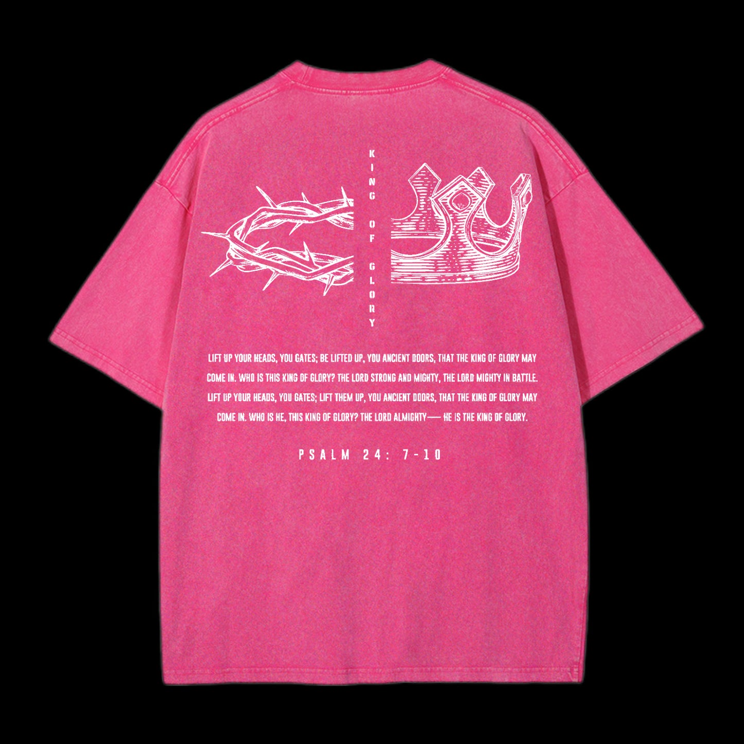 King Of Glory Washed T-Shirt