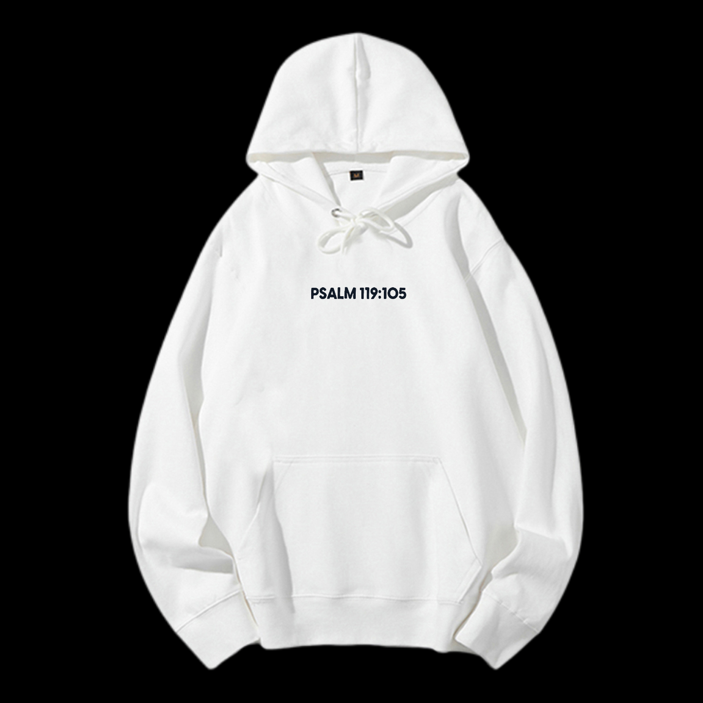 Psalm 119:105 Drawstring Hoodie