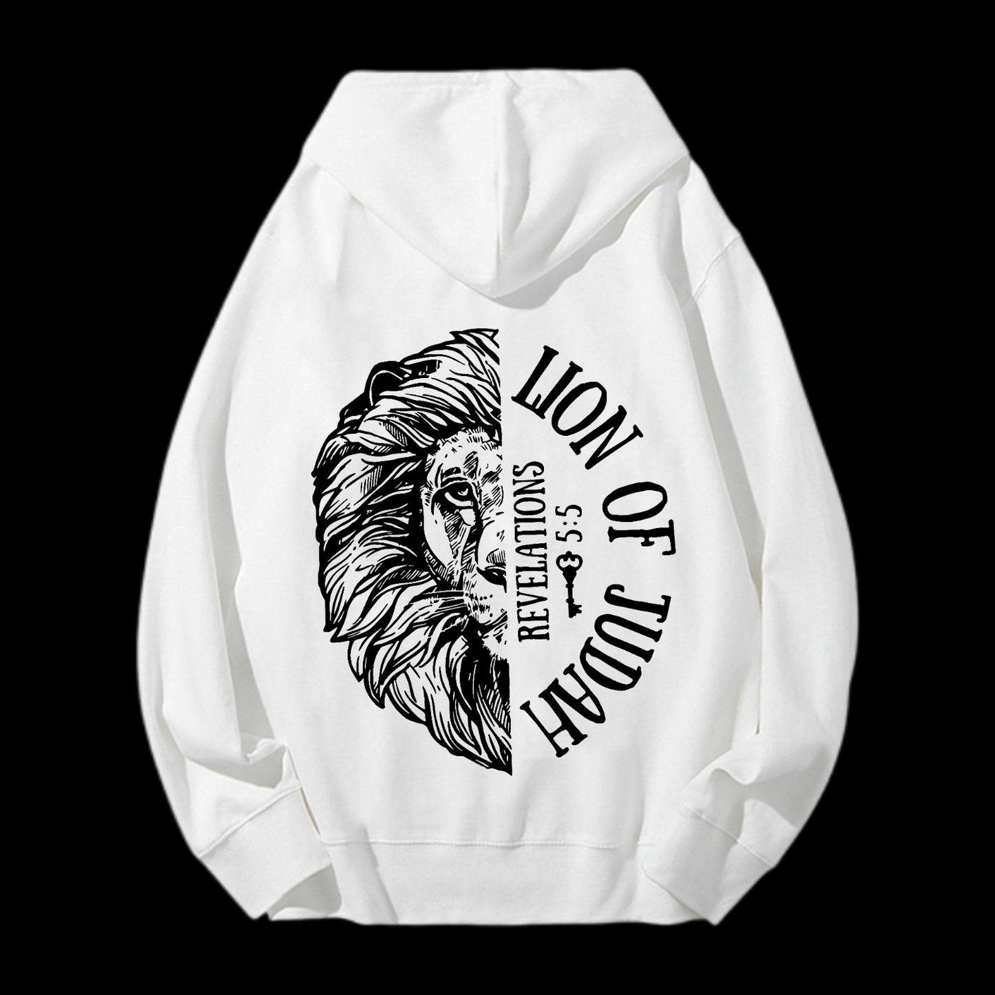 Lion Of Judah Drawstring Hoodie