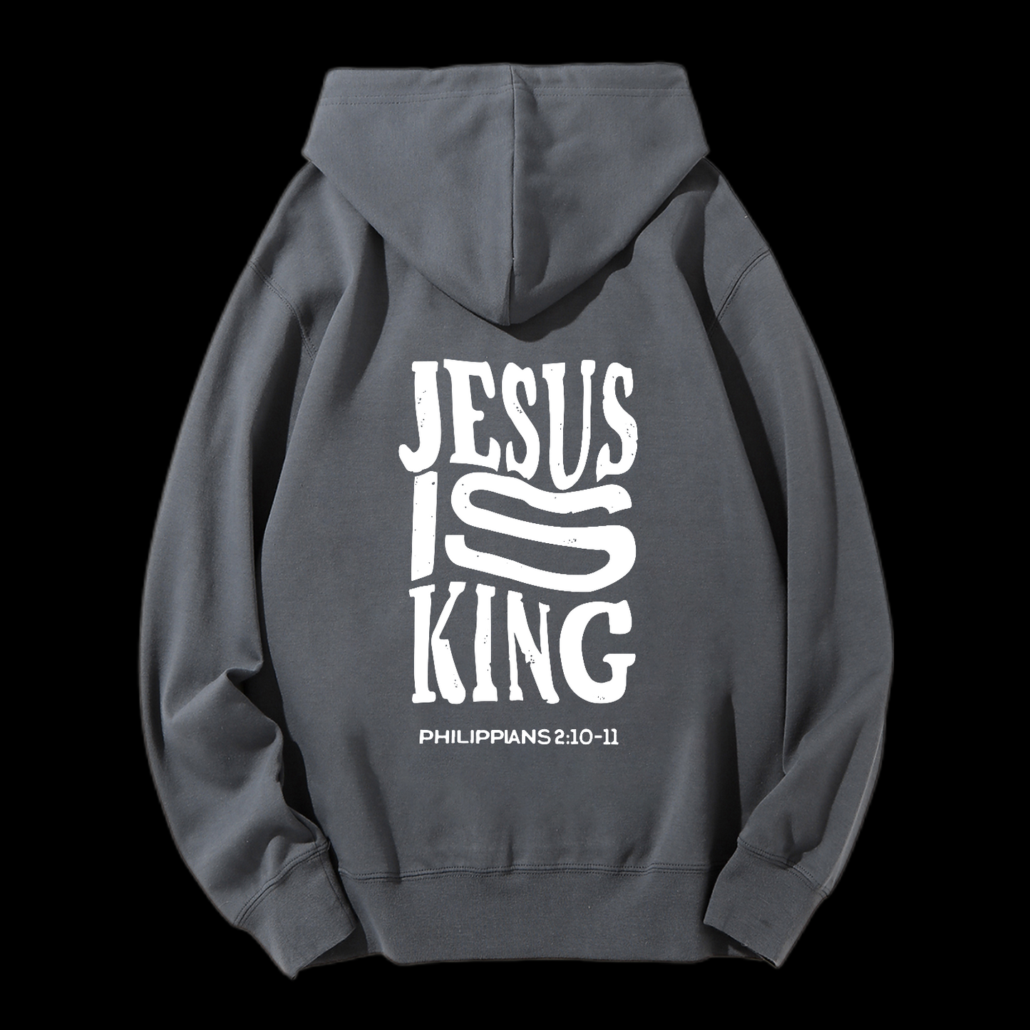 Jesus Is King Drawstring Hoodie