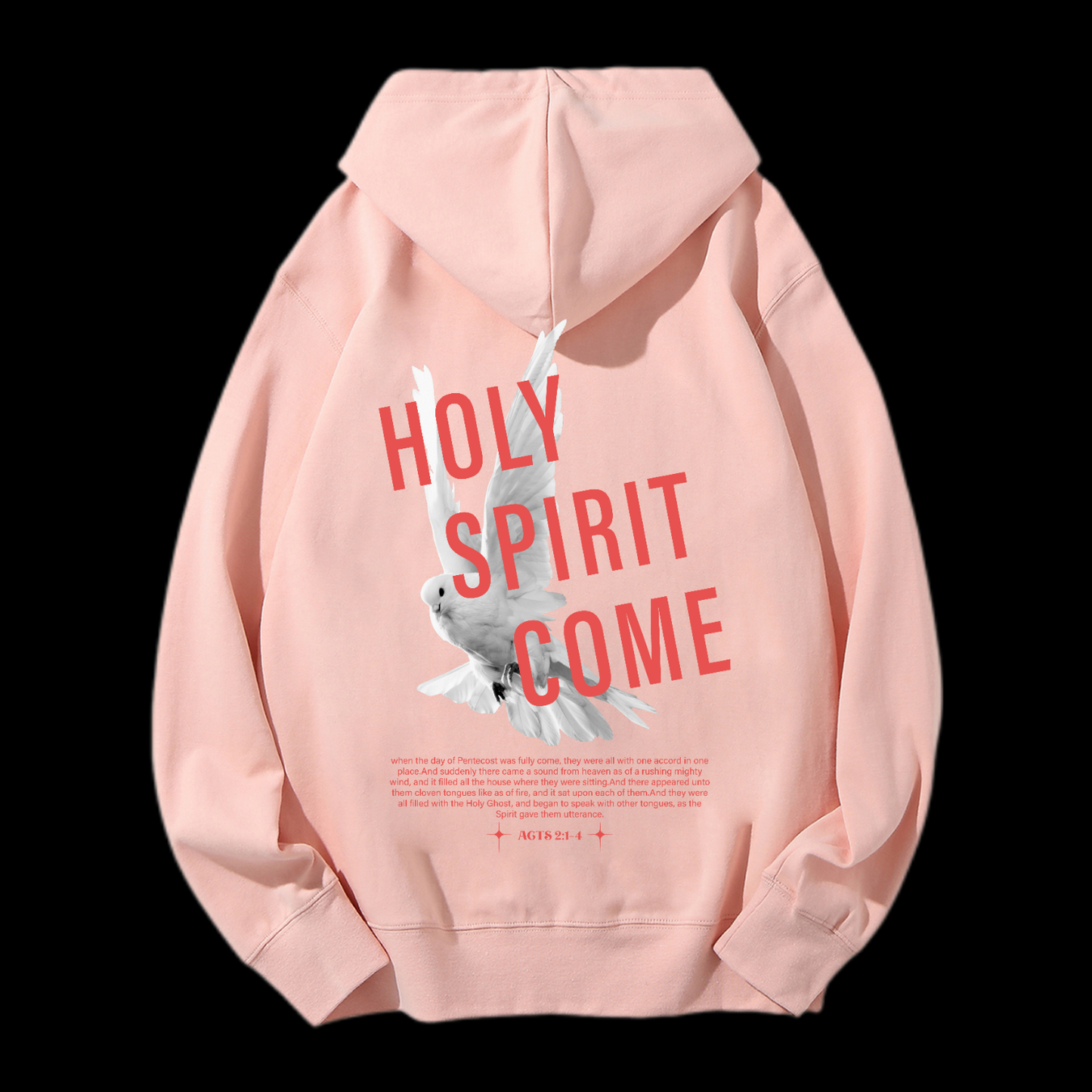 Holy Spirit Come Drawstring Hoodie