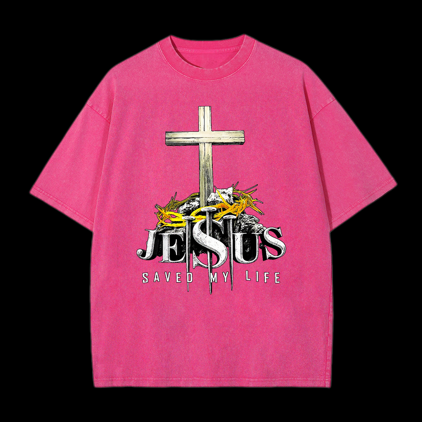 Saved My Life Washed T-Shirt