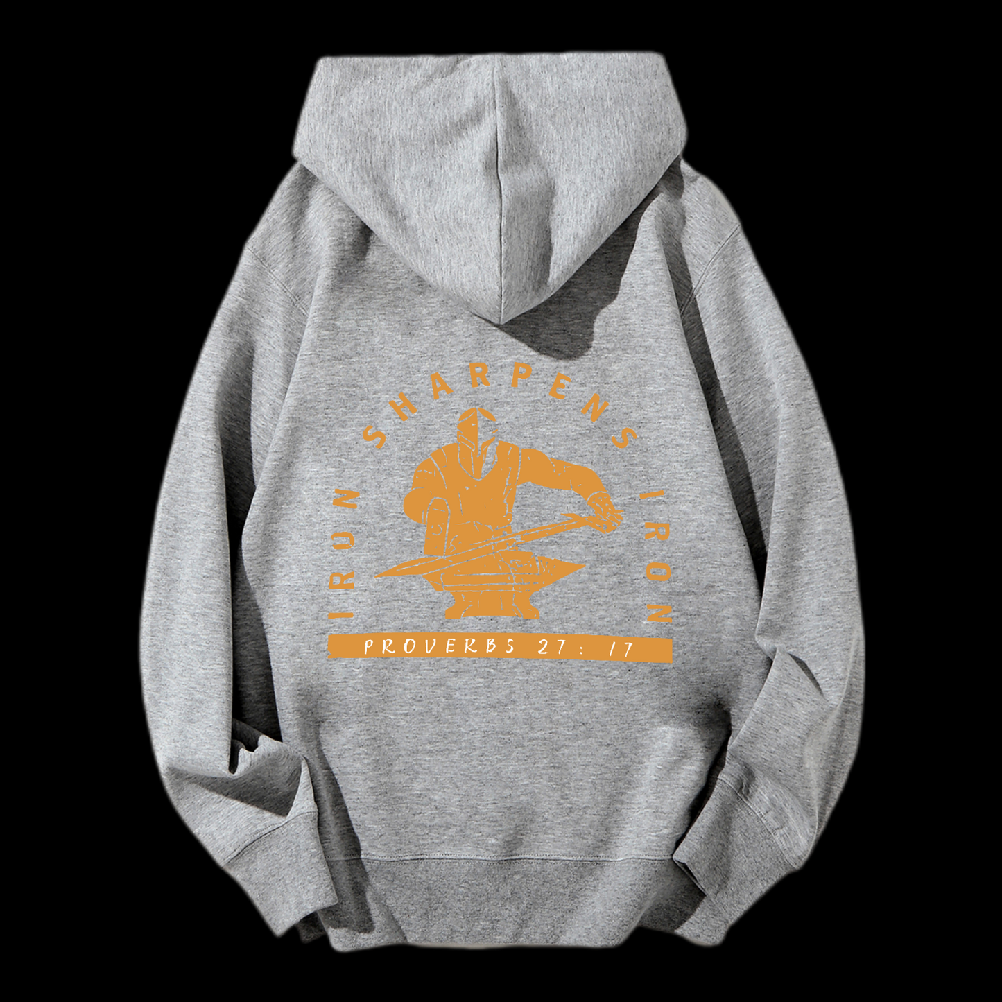 Iron Sharpens Iron Drawstring Hoodie