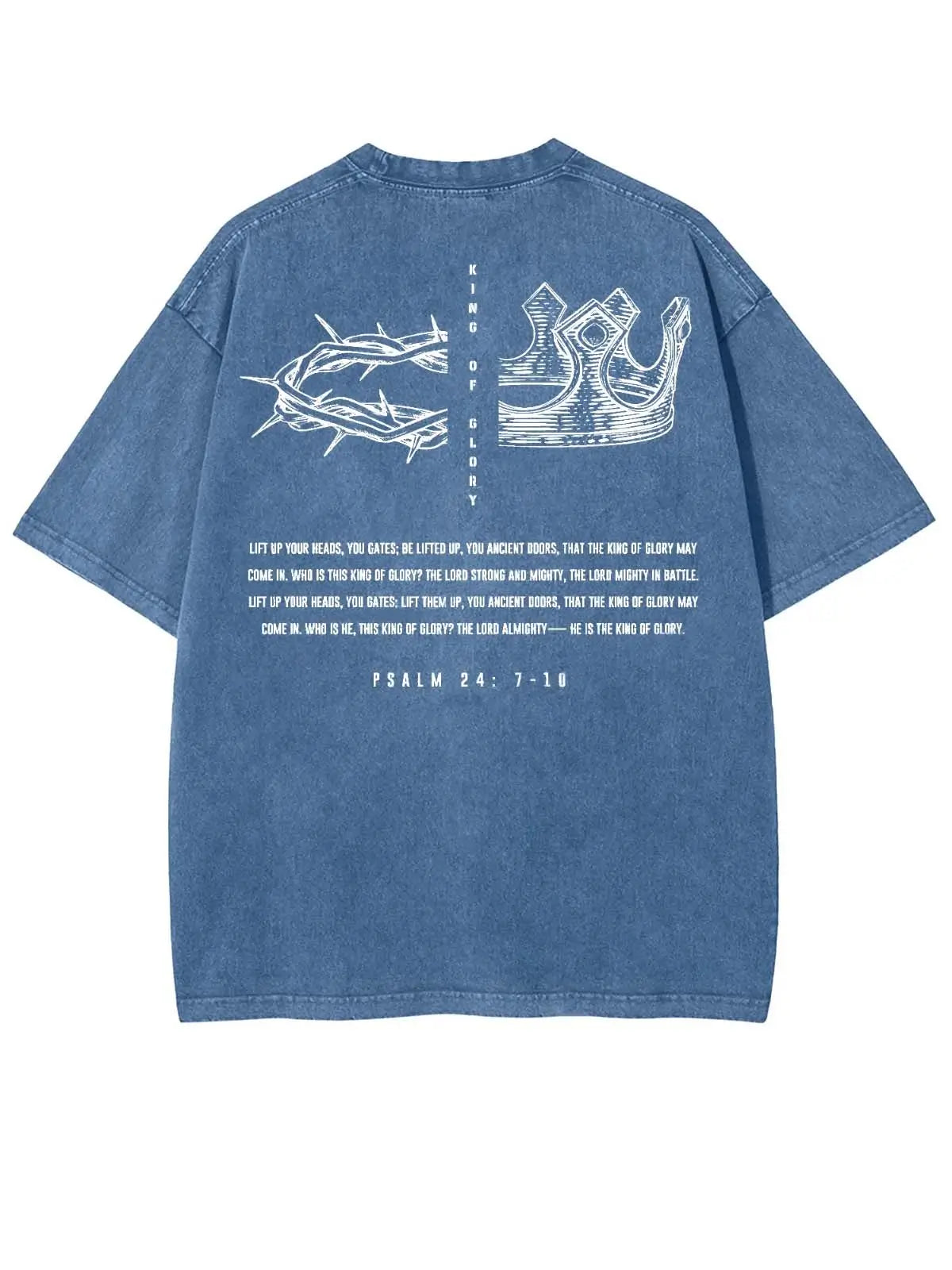 King Of Glory Unisex Washed T-Shirt