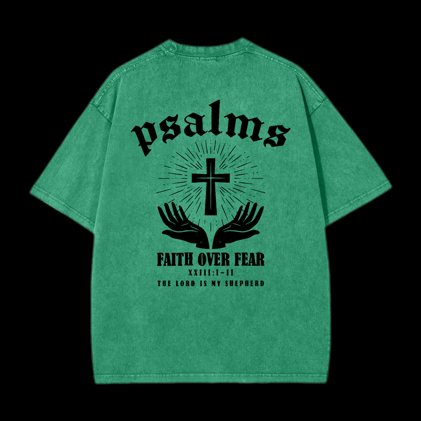 Faith Over Fear Washed T-Shirt