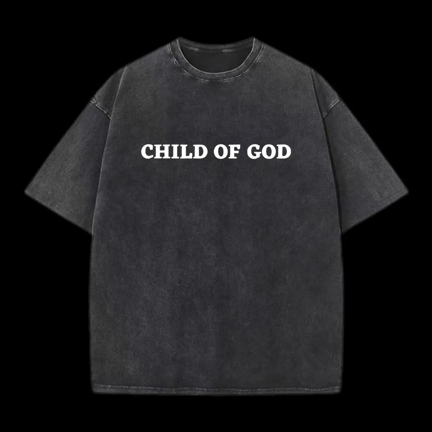 Child Of God Printed Men's Washed Tee