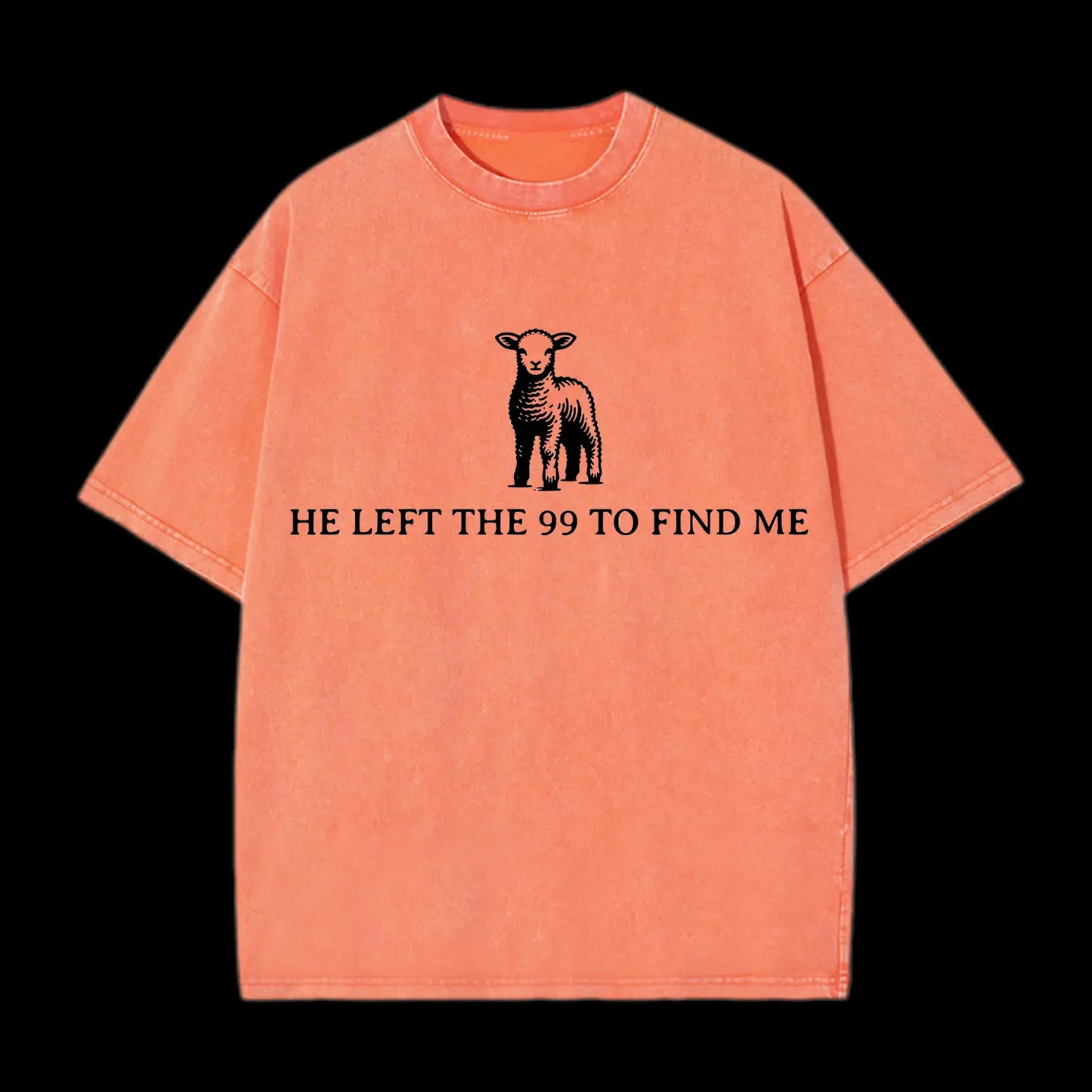 He left the 99 find me Washed T-Shirt