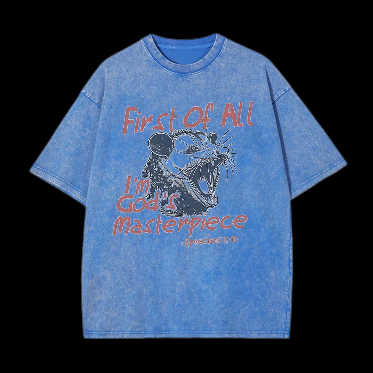 FIRST OF ALL I'M GOD'S MASTERPIECE CHRISTIAN TEE