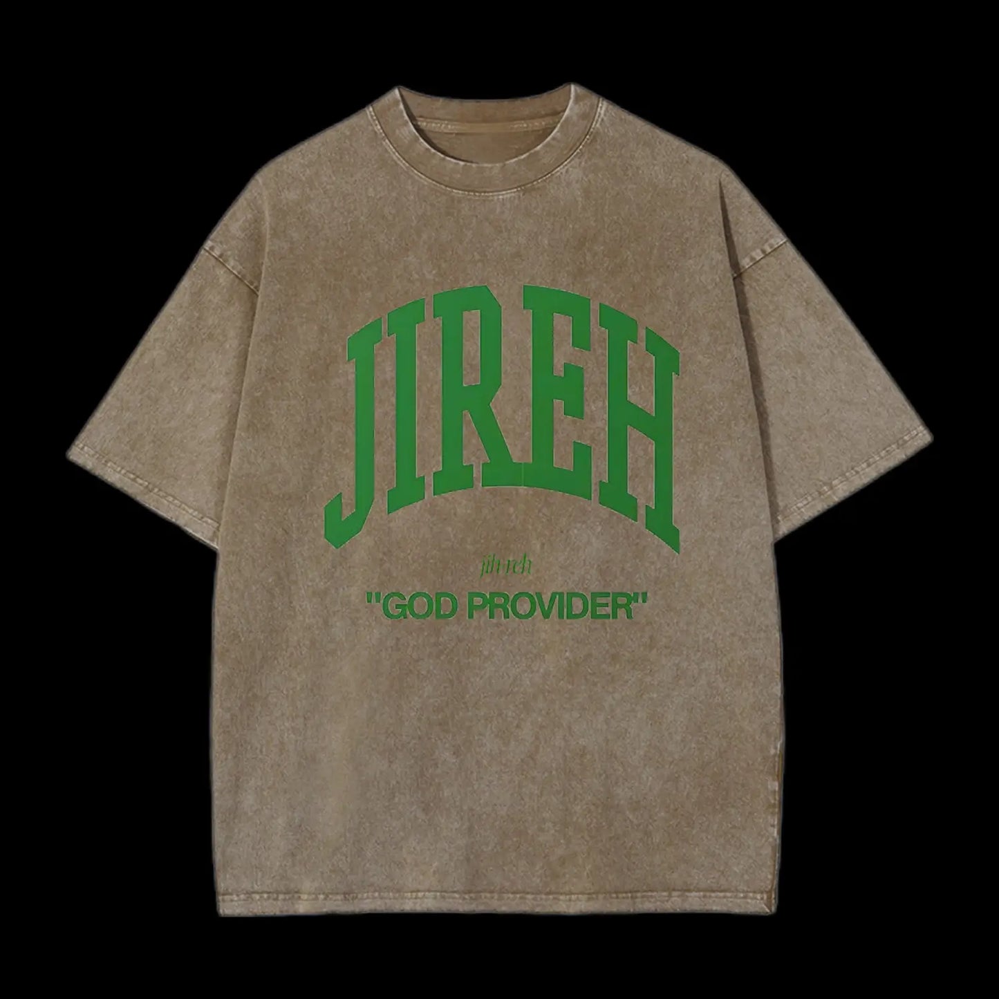 JIREH CHRISTIAN WASHED T-SHIRT