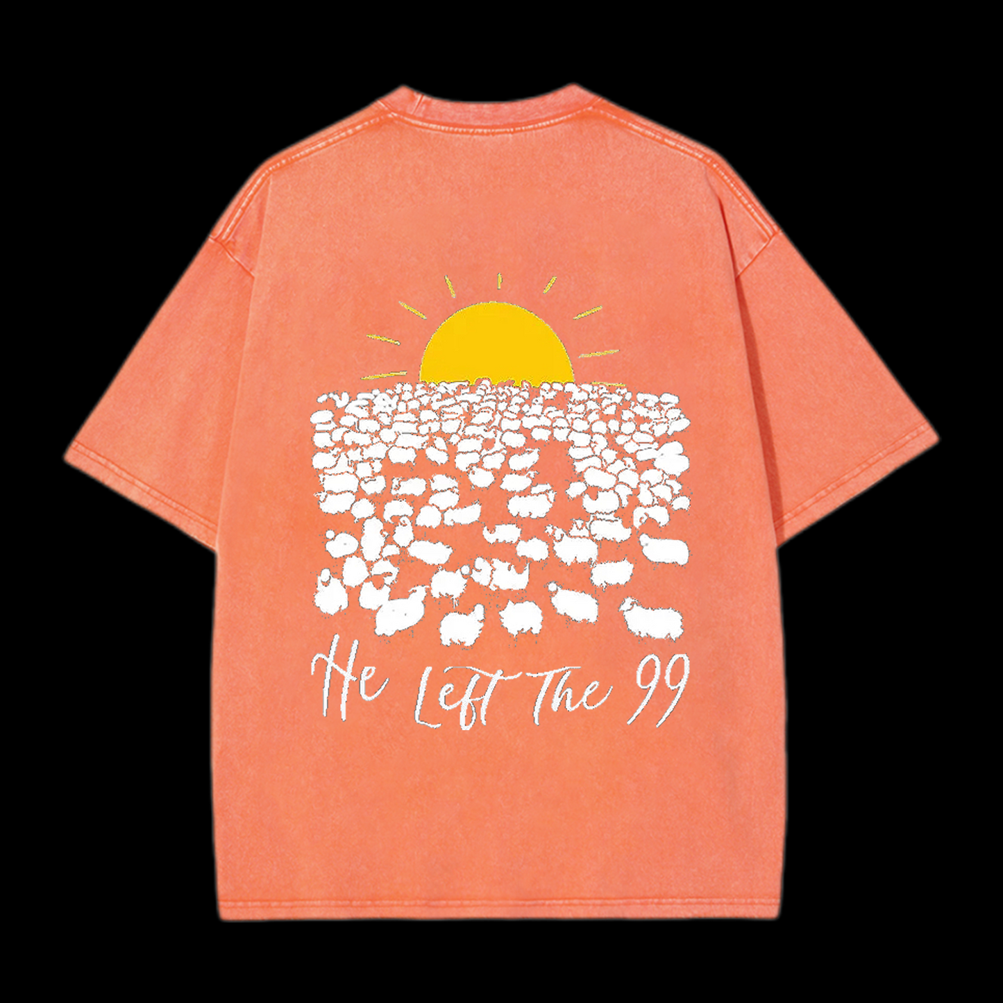 He Left The 99 Christian tee
