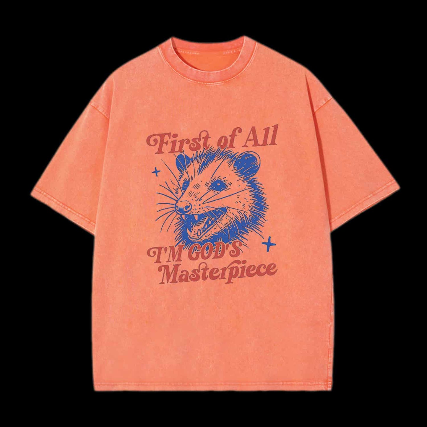 FIRST OF ALL I AM GOD MASTERPIECES CHRISTIAN TEE
