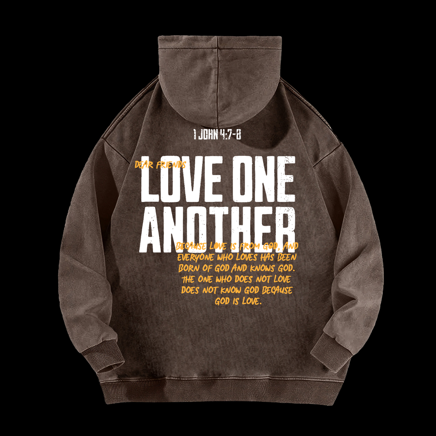 Love One Another Washed Hoodie