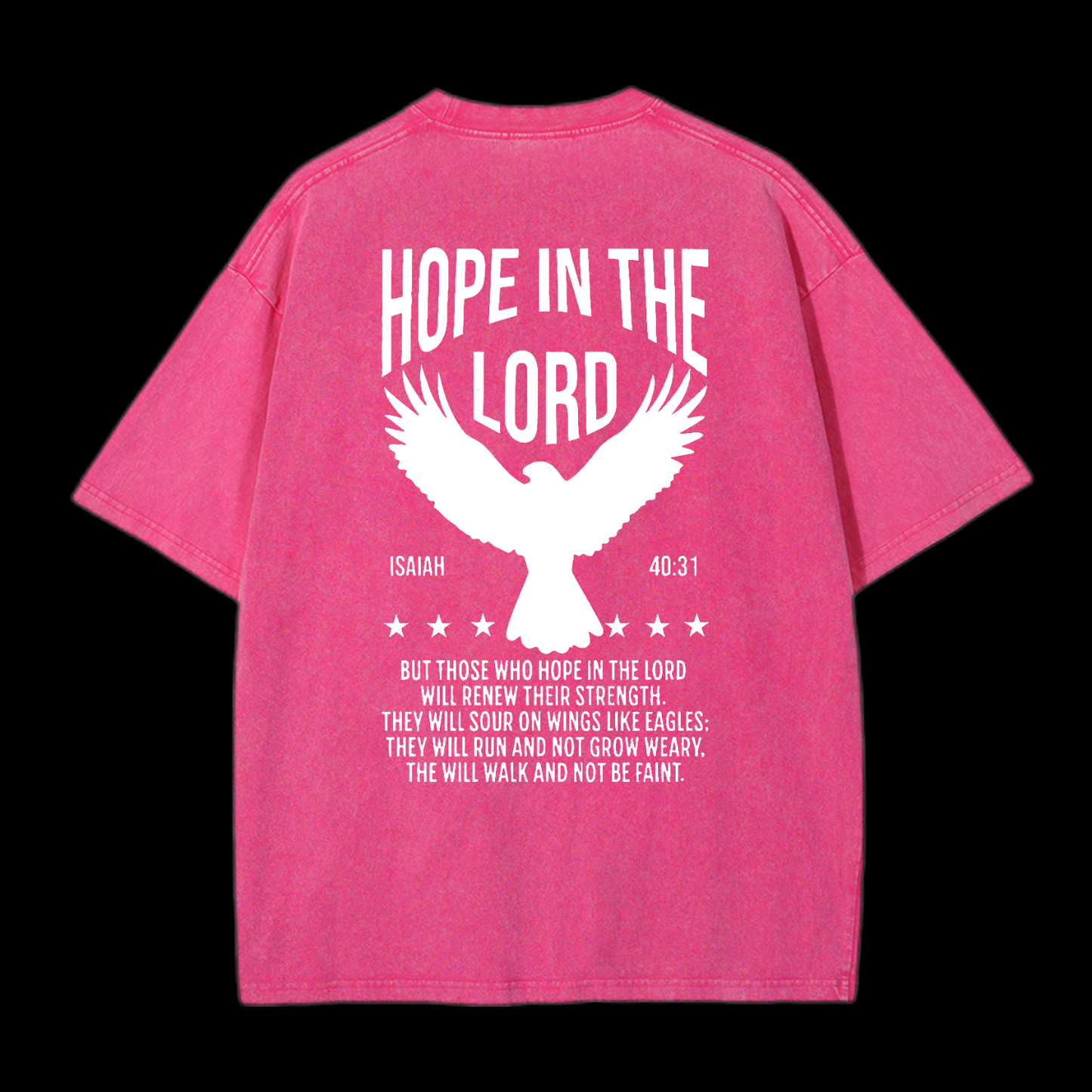 Hope in the Lord Washed T-Shirt
