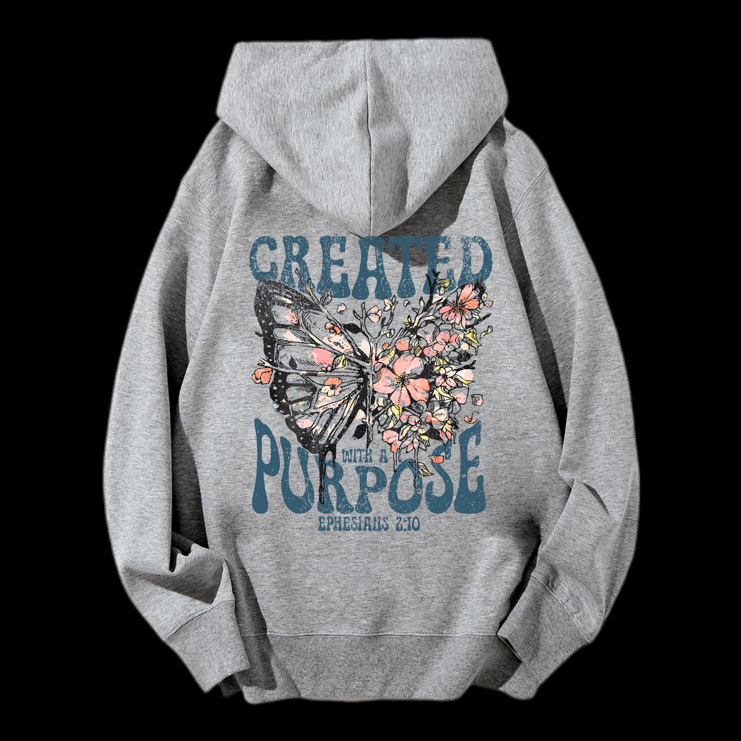 Created With Purpose Drawstring Hoodie