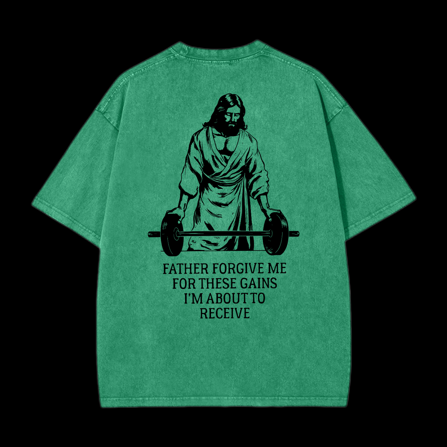 Father Forgiven Me Washed T-Shirt