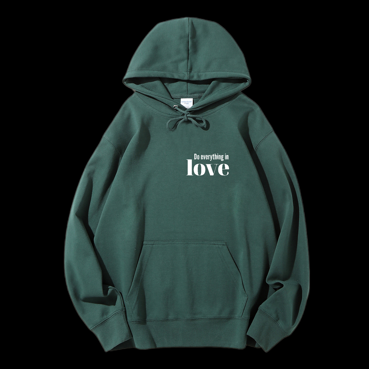 Do Everything In Love Drawstring Hoodie