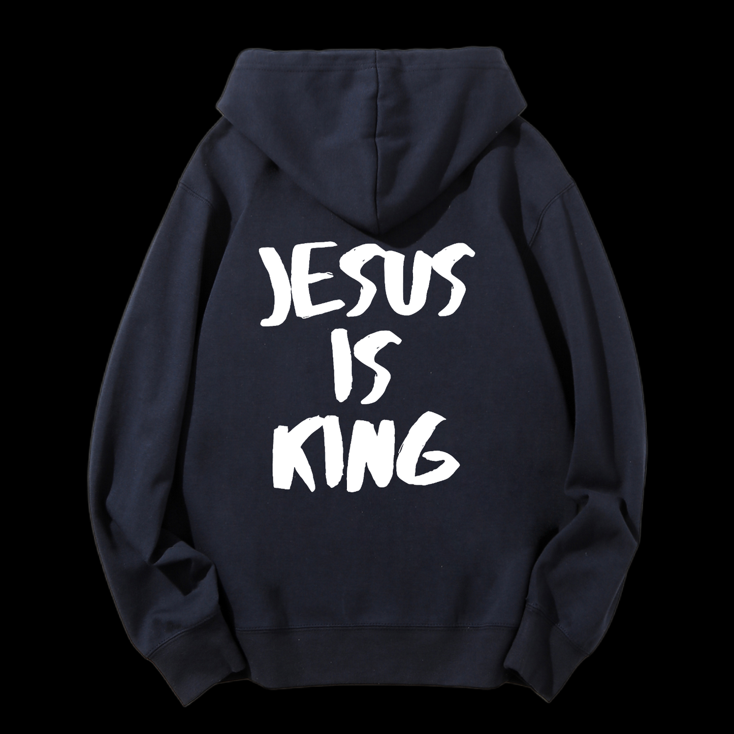 Jesus Is King Drawstring Hoodie