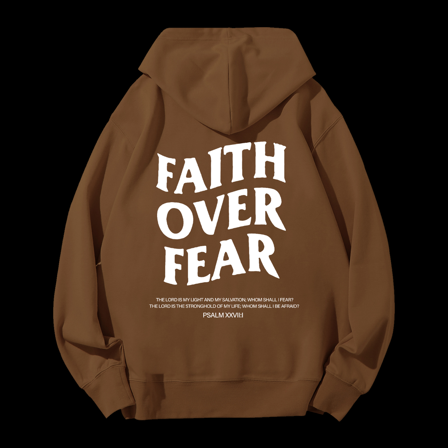 Faith Over Fear Drawstring Hoodie