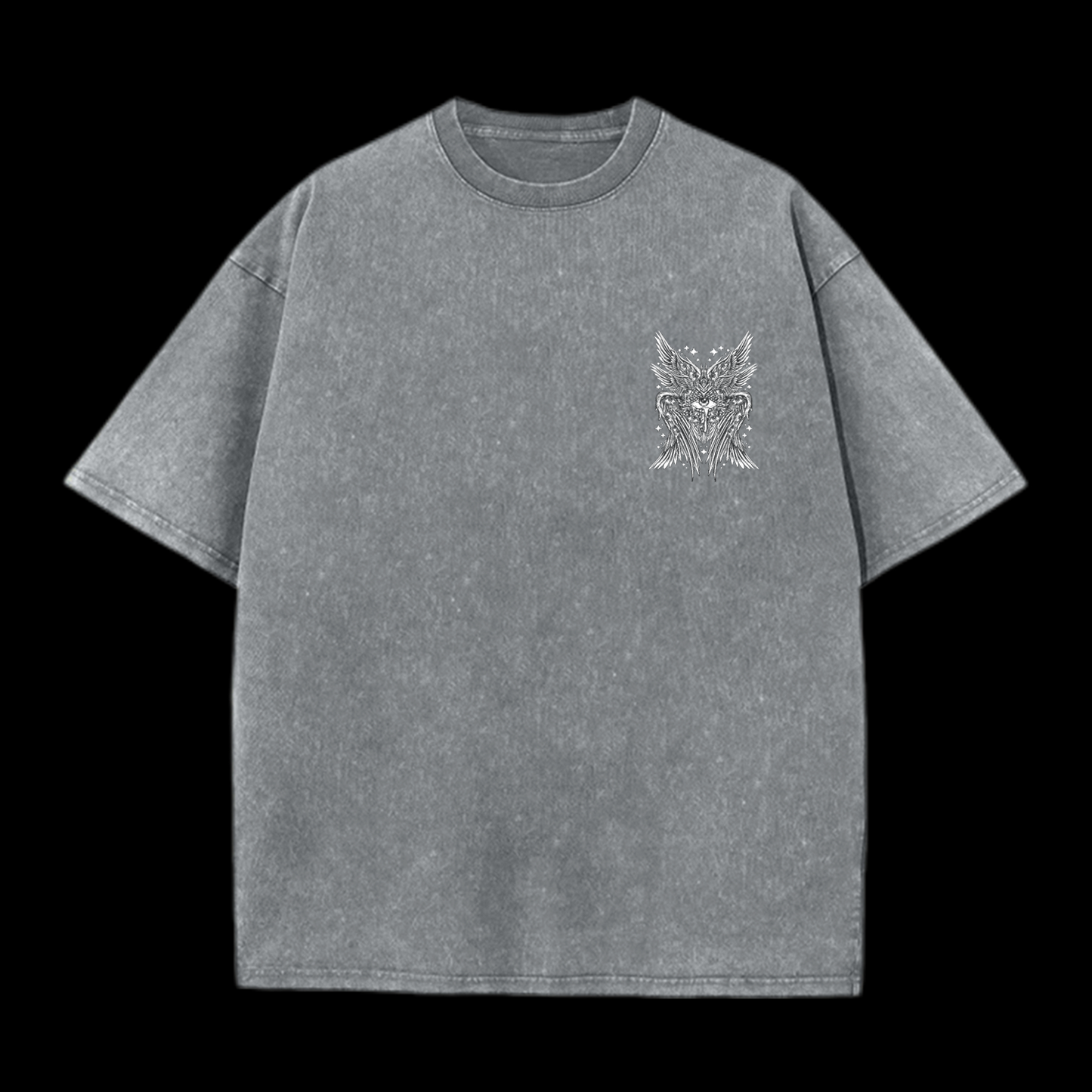 Faith Over Fear Seraphim Angel Christian tee