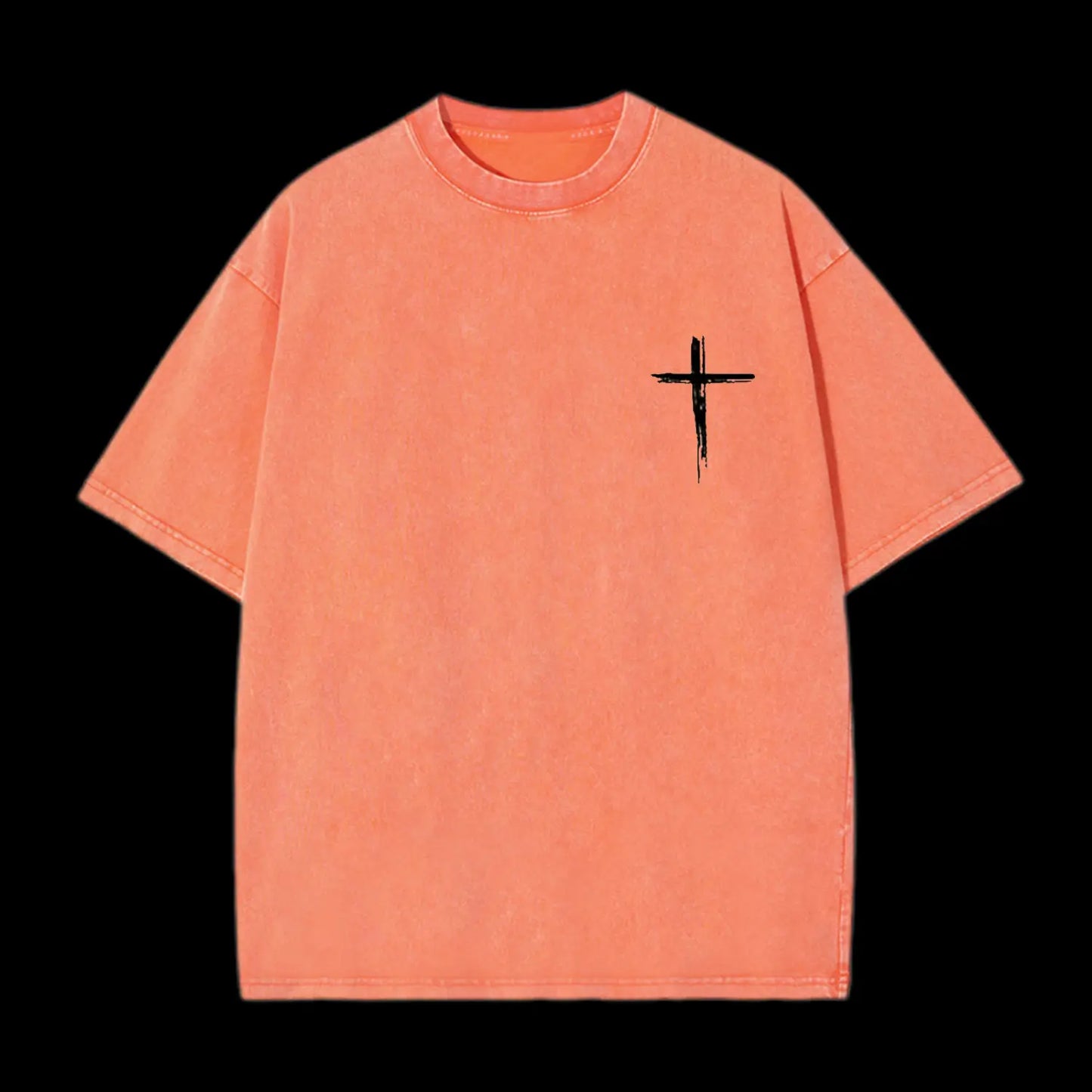 JESUS THE ULTIMATE DEADLIFTER CHRSITIAN WASHED T-SHIRT