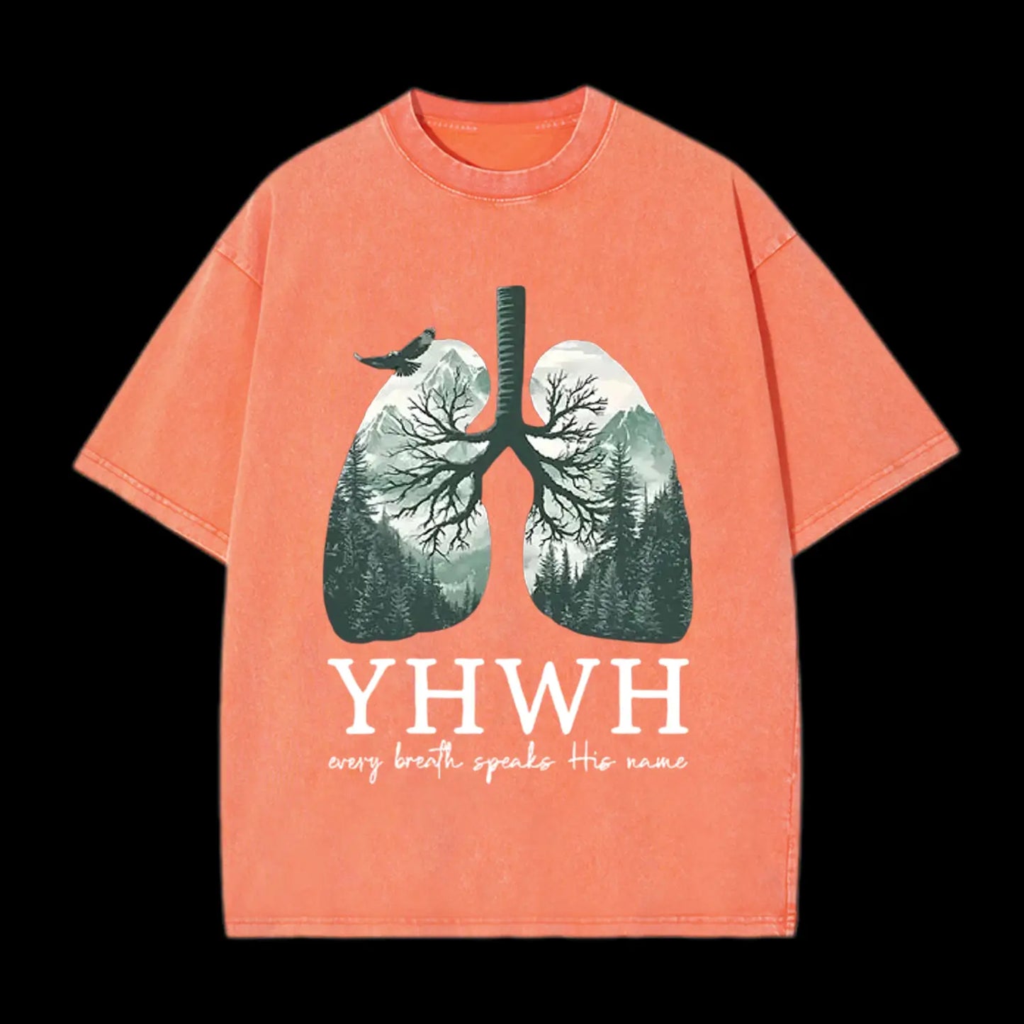 YHWH WASHED T-SHIRT
