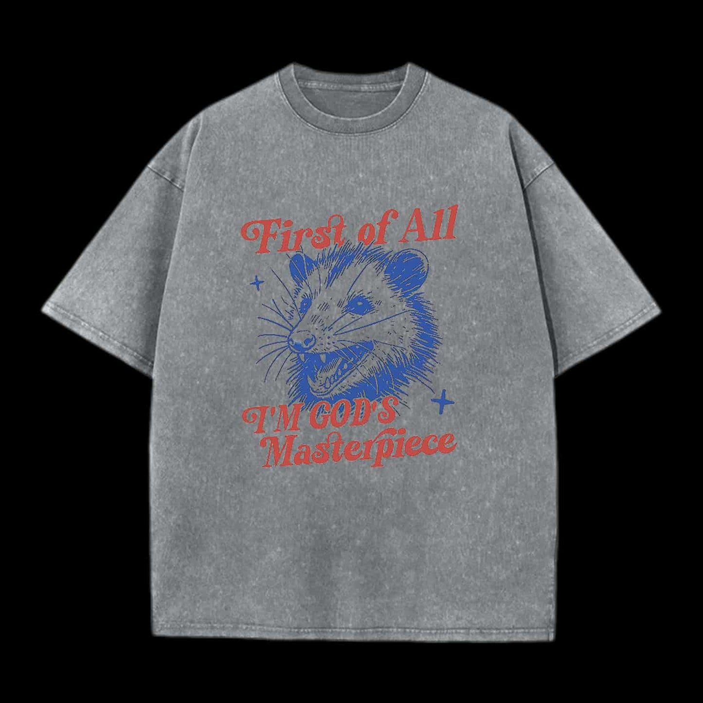 FIRST OF ALL I AM GOD MASTERPIECES CHRISTIAN TEE