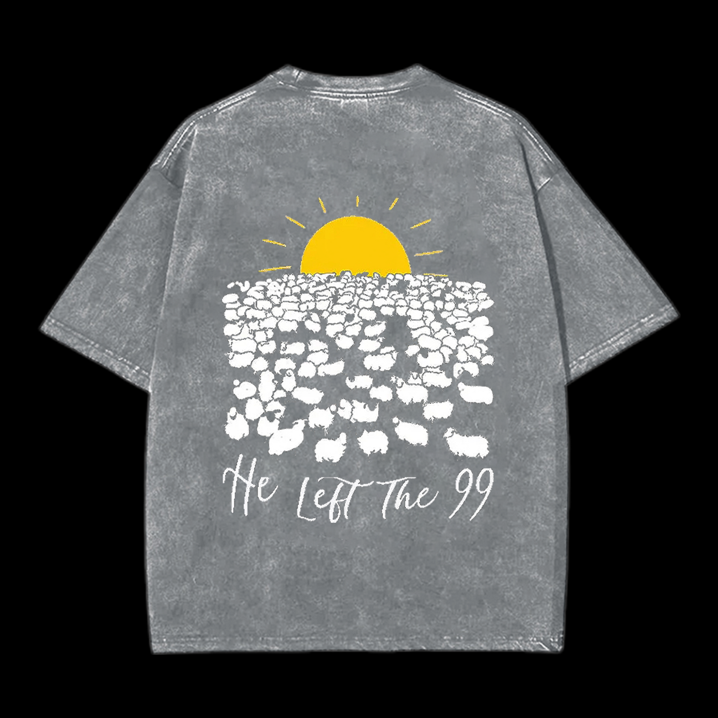 He Left The 99 Christian tee