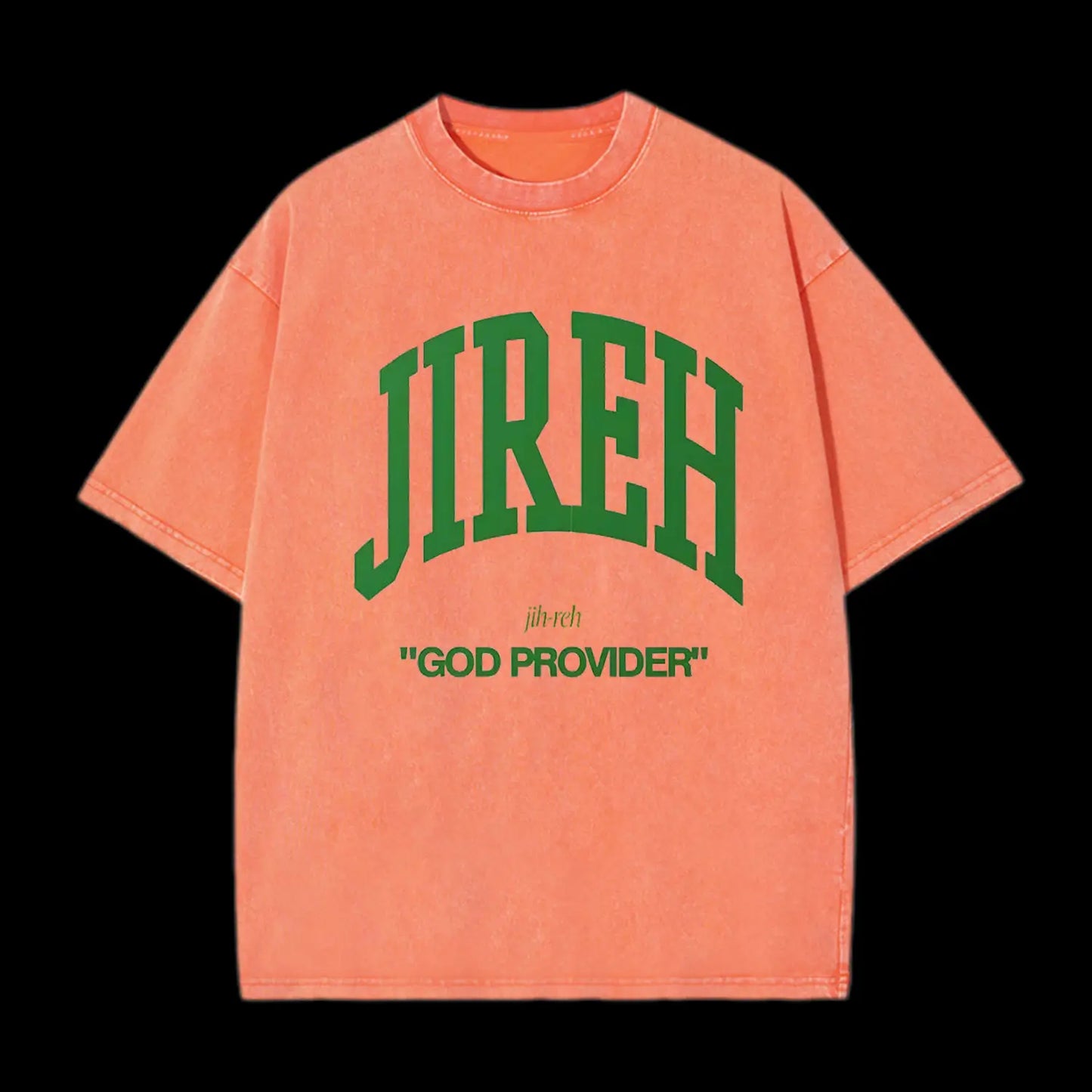 JIREH CHRISTIAN WASHED T-SHIRT