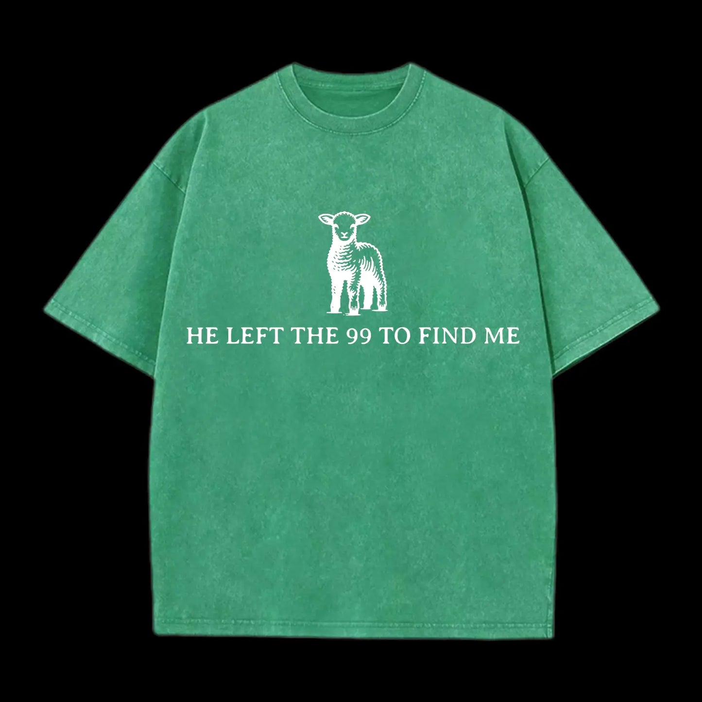 He left the 99 find me Washed T-Shirt
