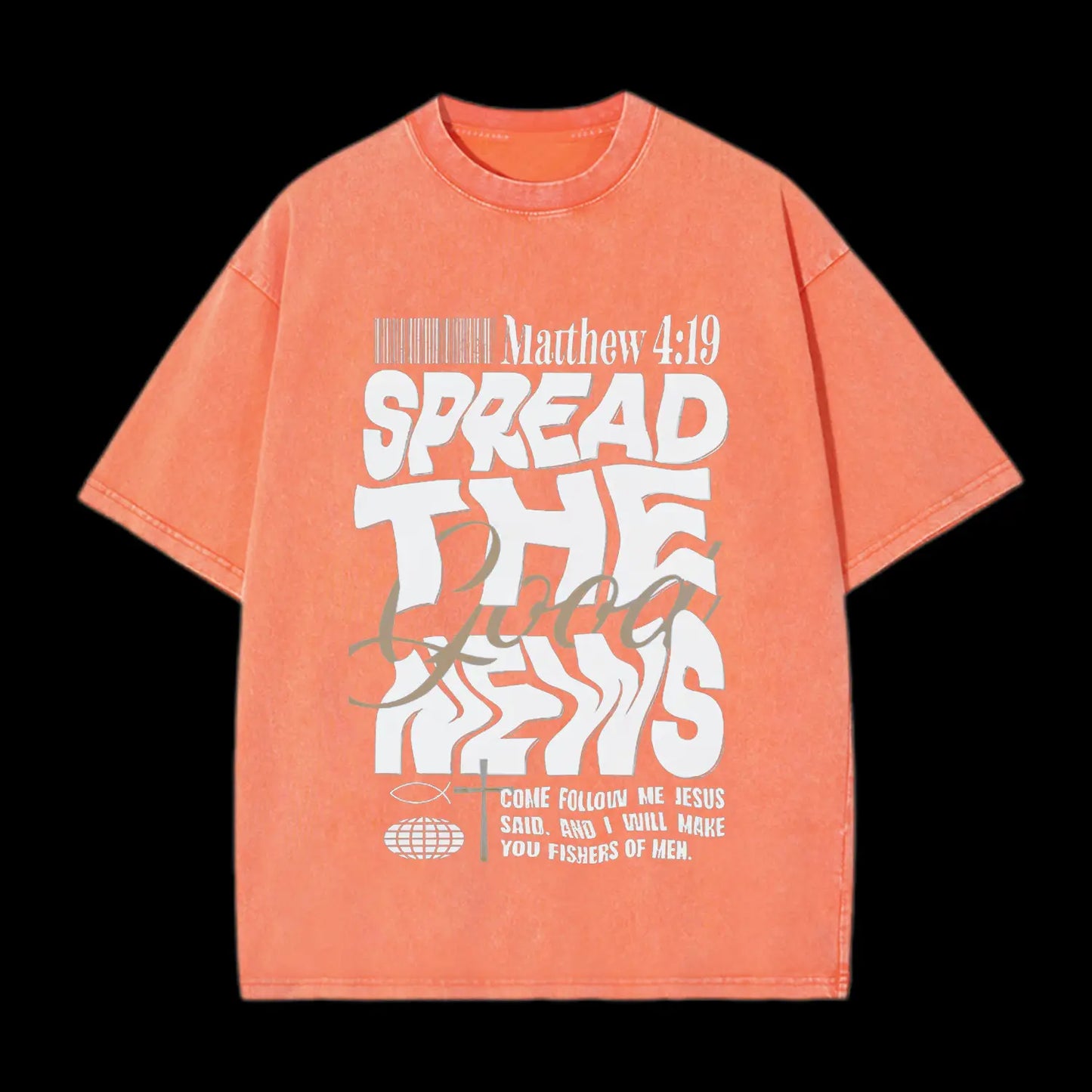 SPEREAD THE GOOD NEWS CHRISTIAN TEE