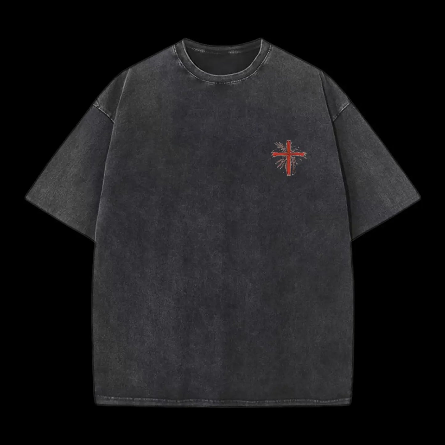 He Is Risen Christian Washed T-Shirt