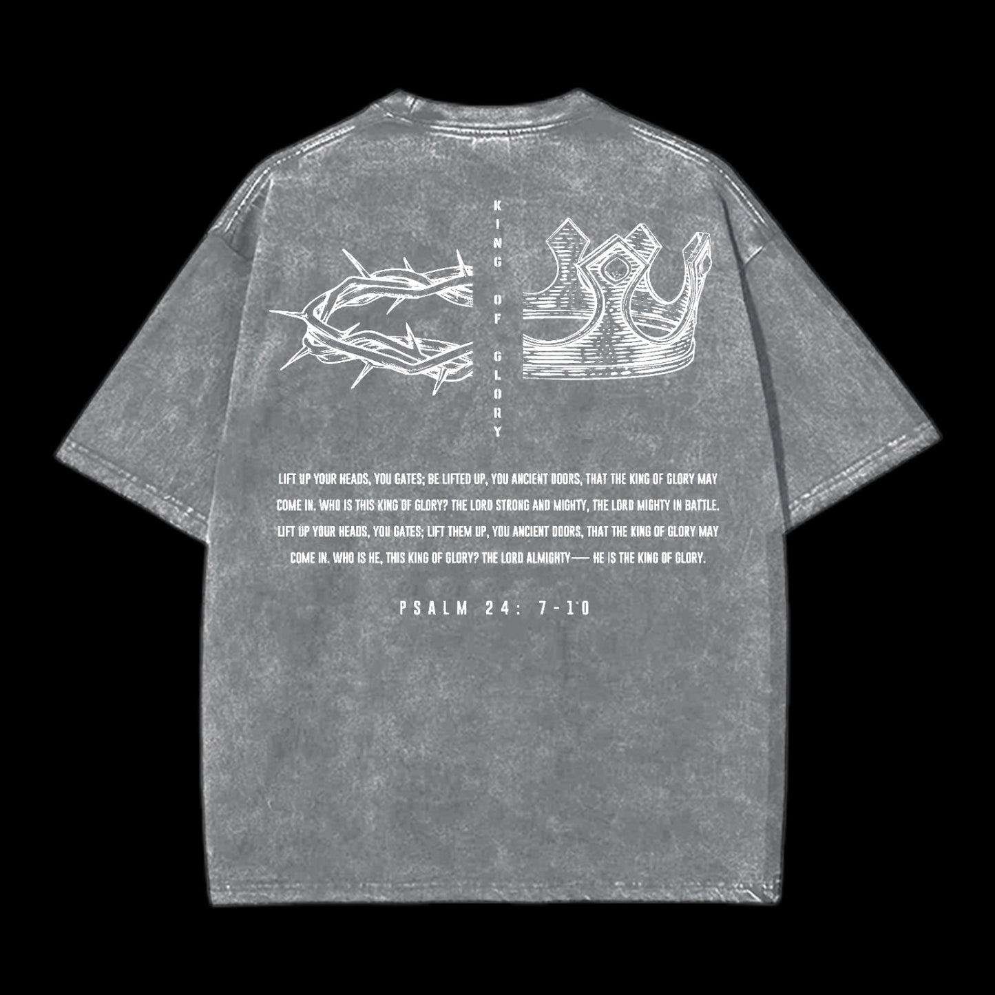 King Of Glory Washed T-Shirt