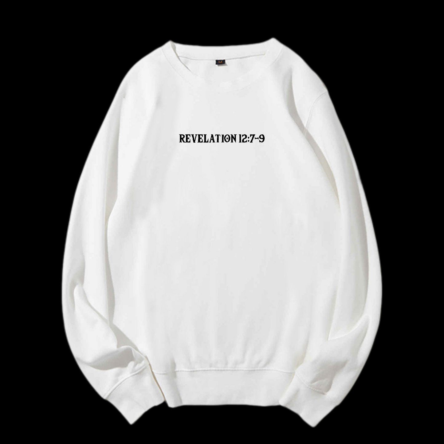 Revelation 12:7-9 Crewneck Sweatshirt