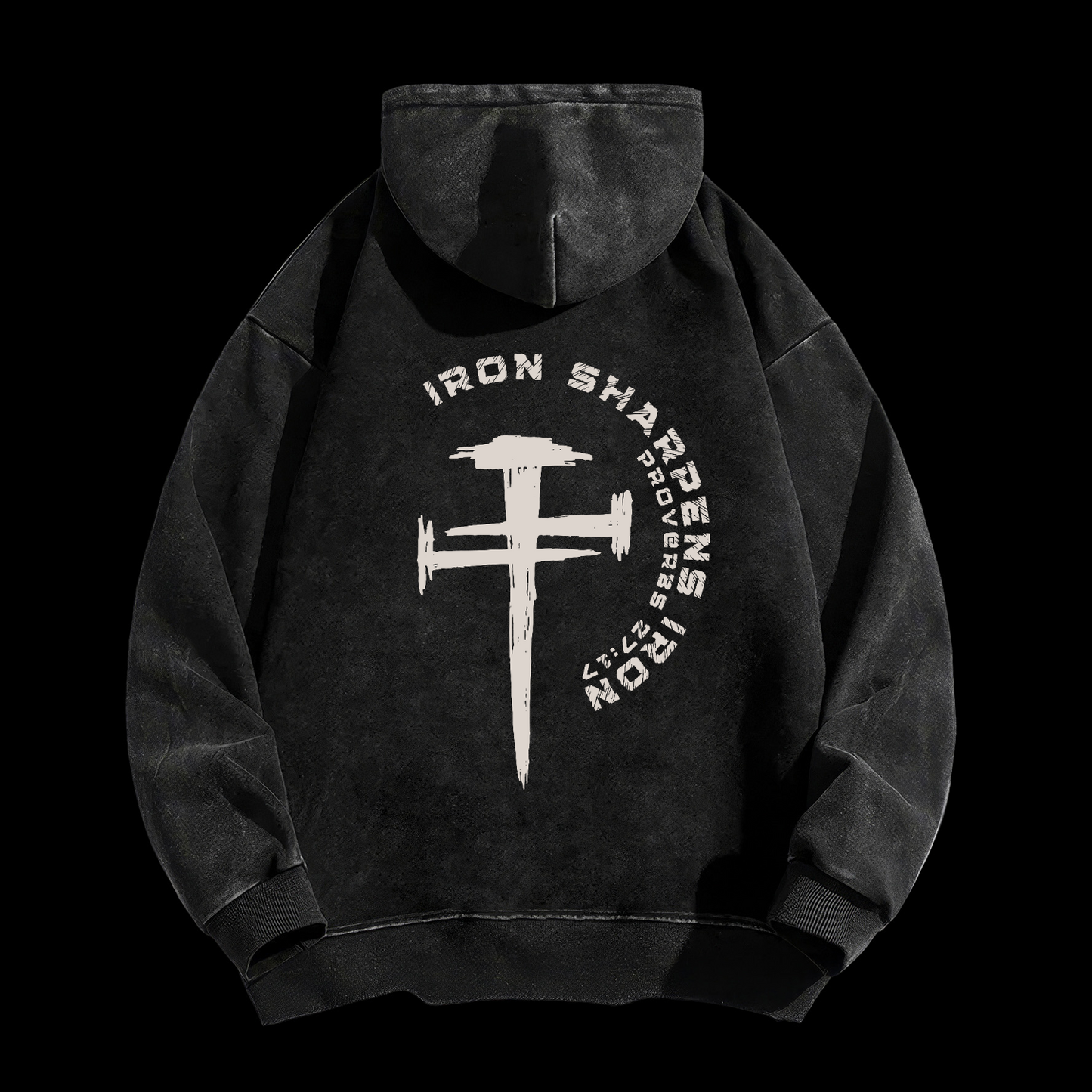 Iron Sharpens Iron Washed Hoodie