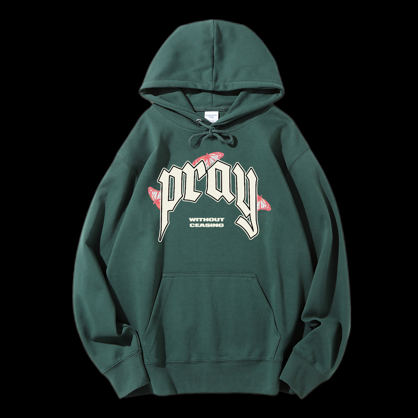 Pray Drawstring Hoodie