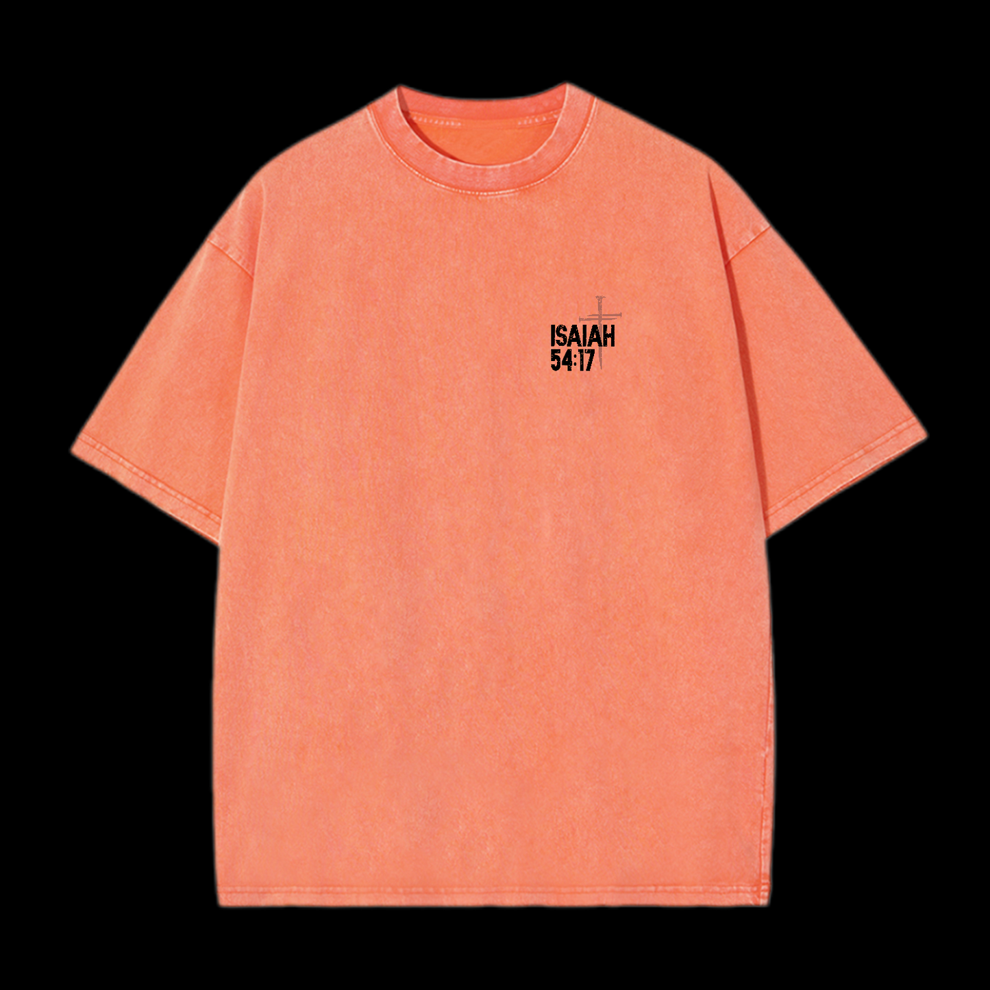No Weapon Forged Against Washed T-Shirt