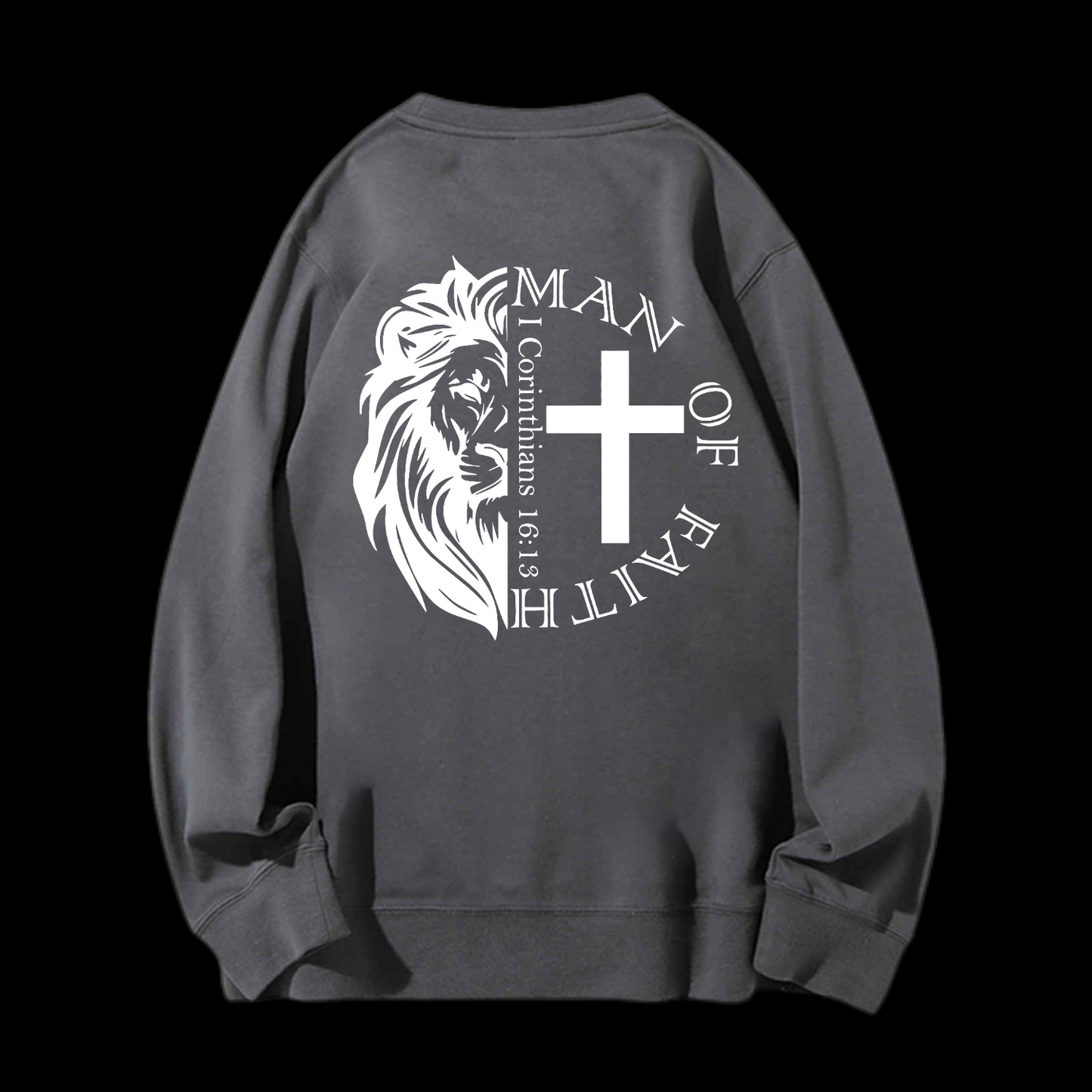 Man Of Faith Crewneck Sweatshirt