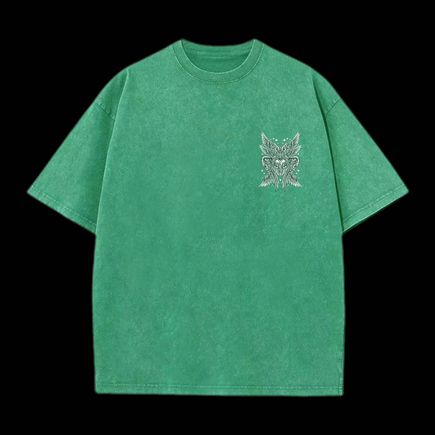 Faith Over Fear Seraphim Angel Christian tee
